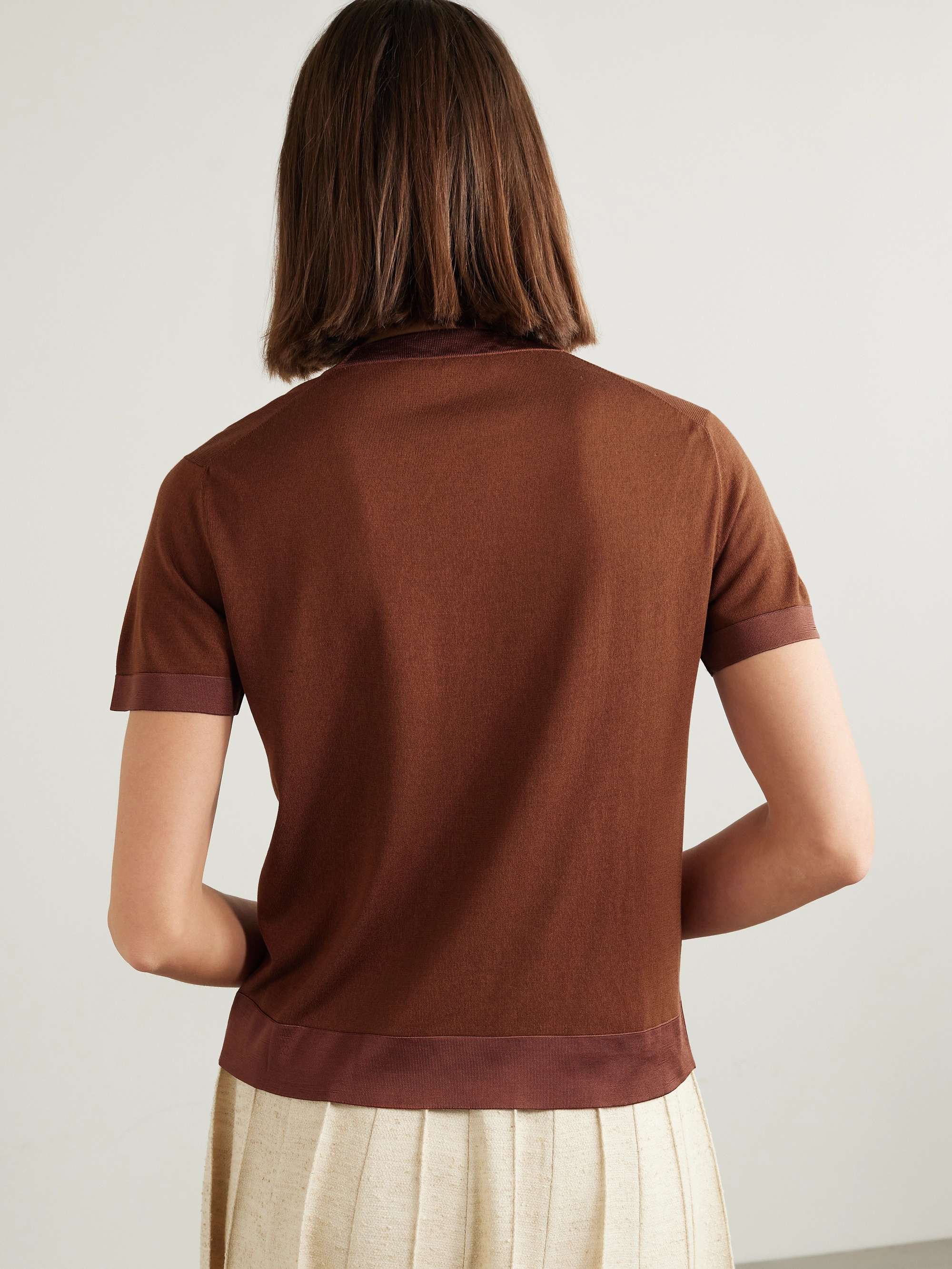 Silk T-shirt view