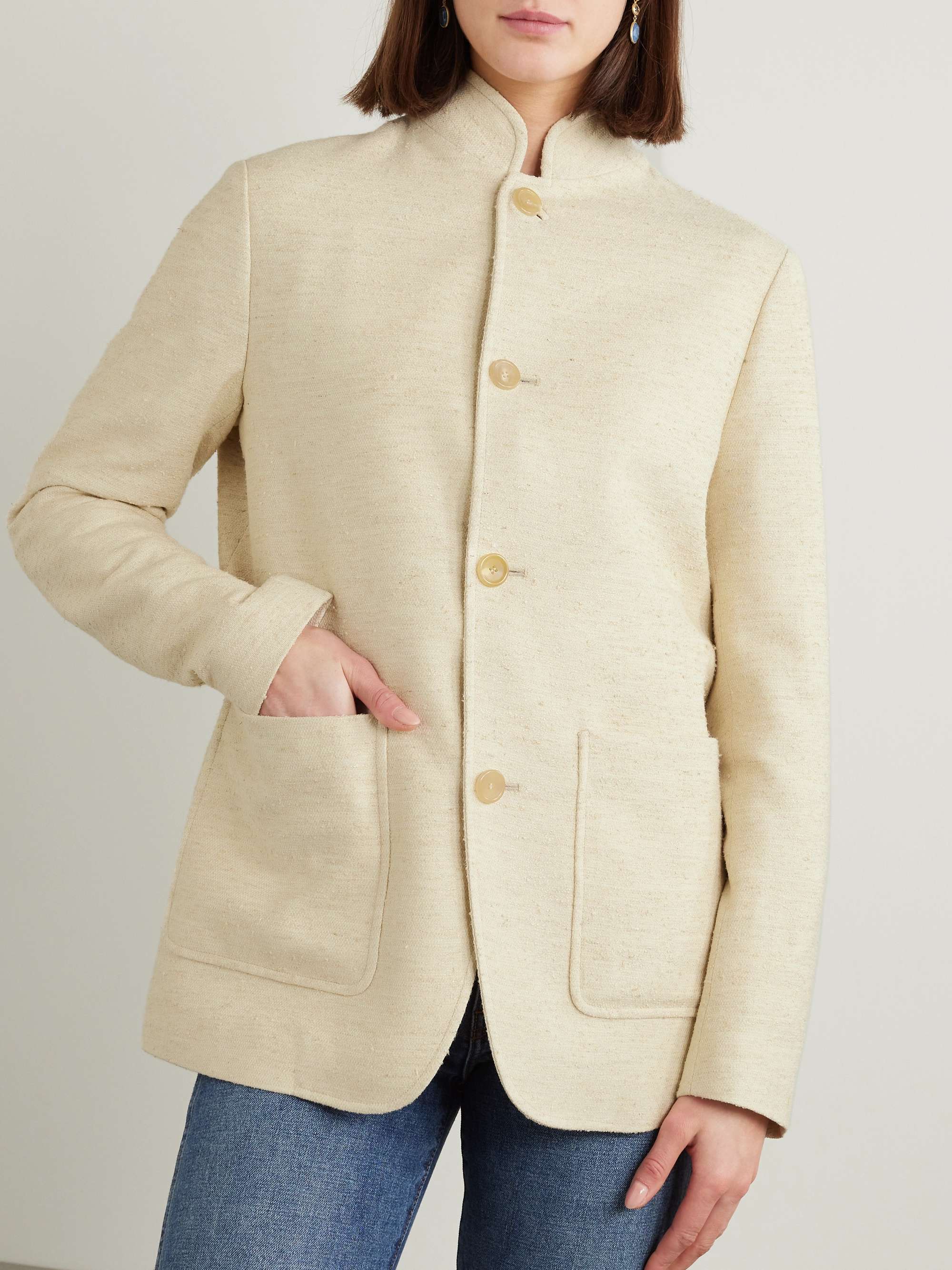 Woven jacket view