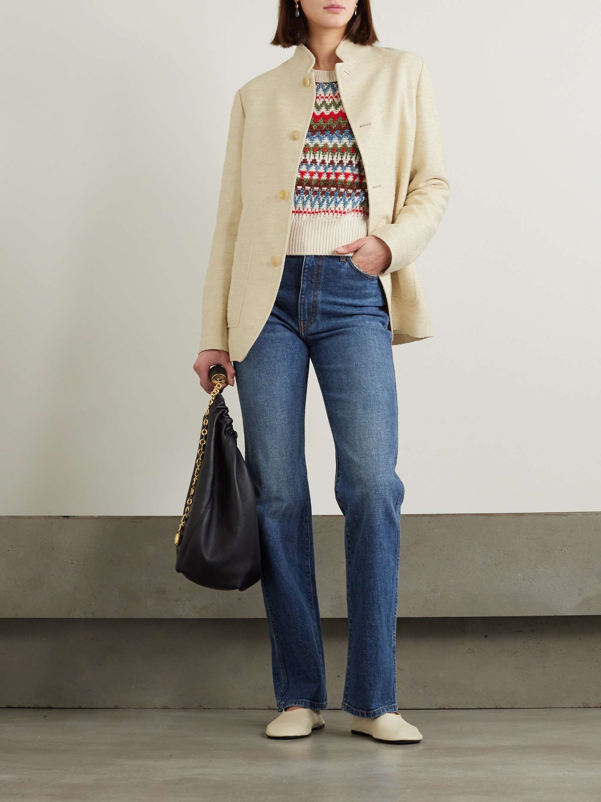 Woven jacket view