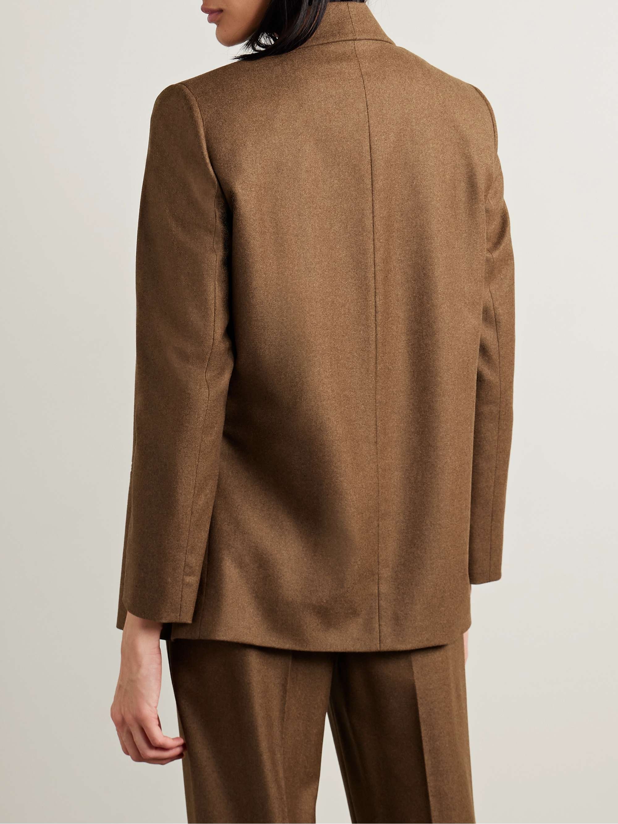 Wool and cashmere-blend blazer view