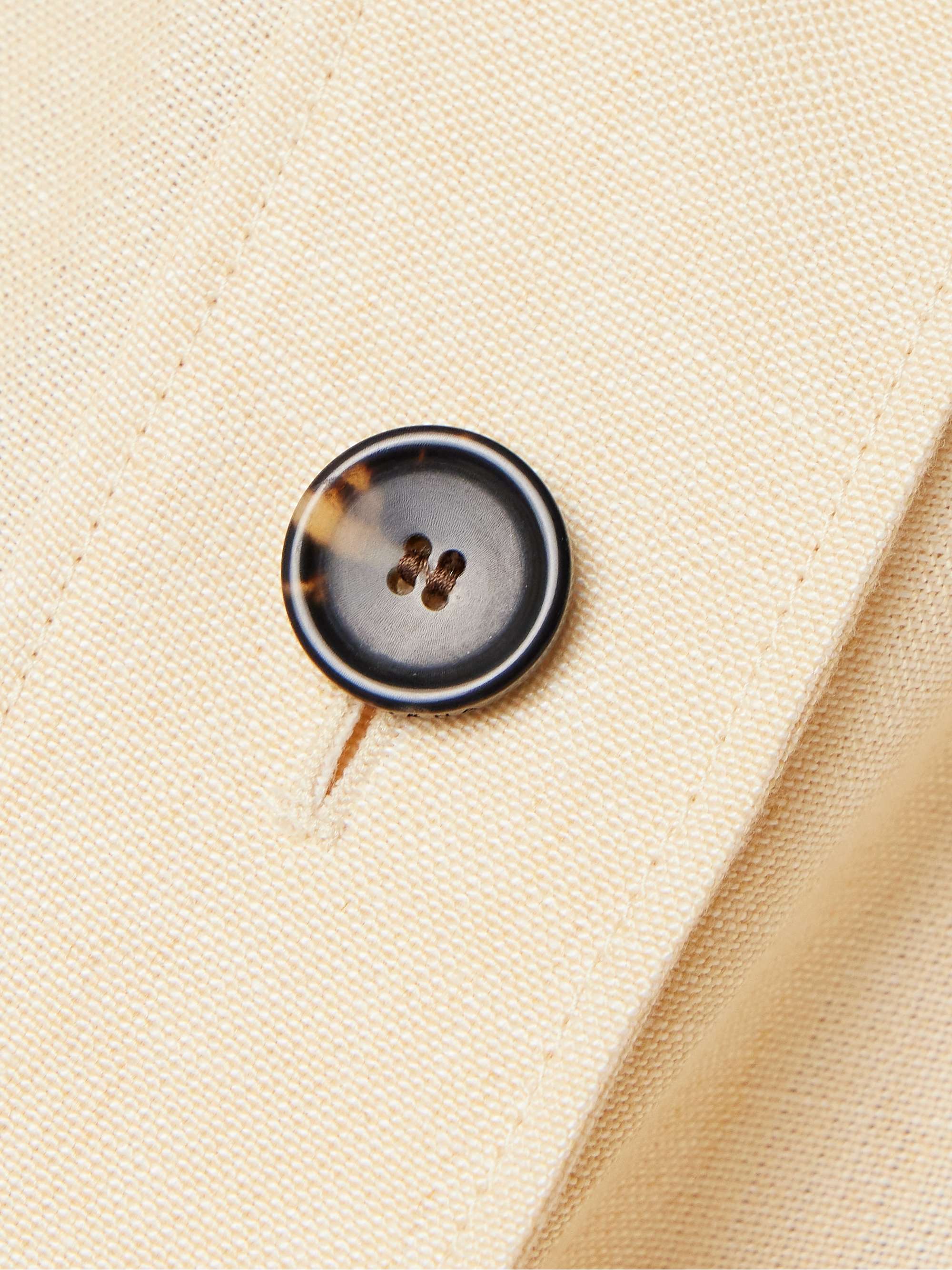 Oversized linen jacket view