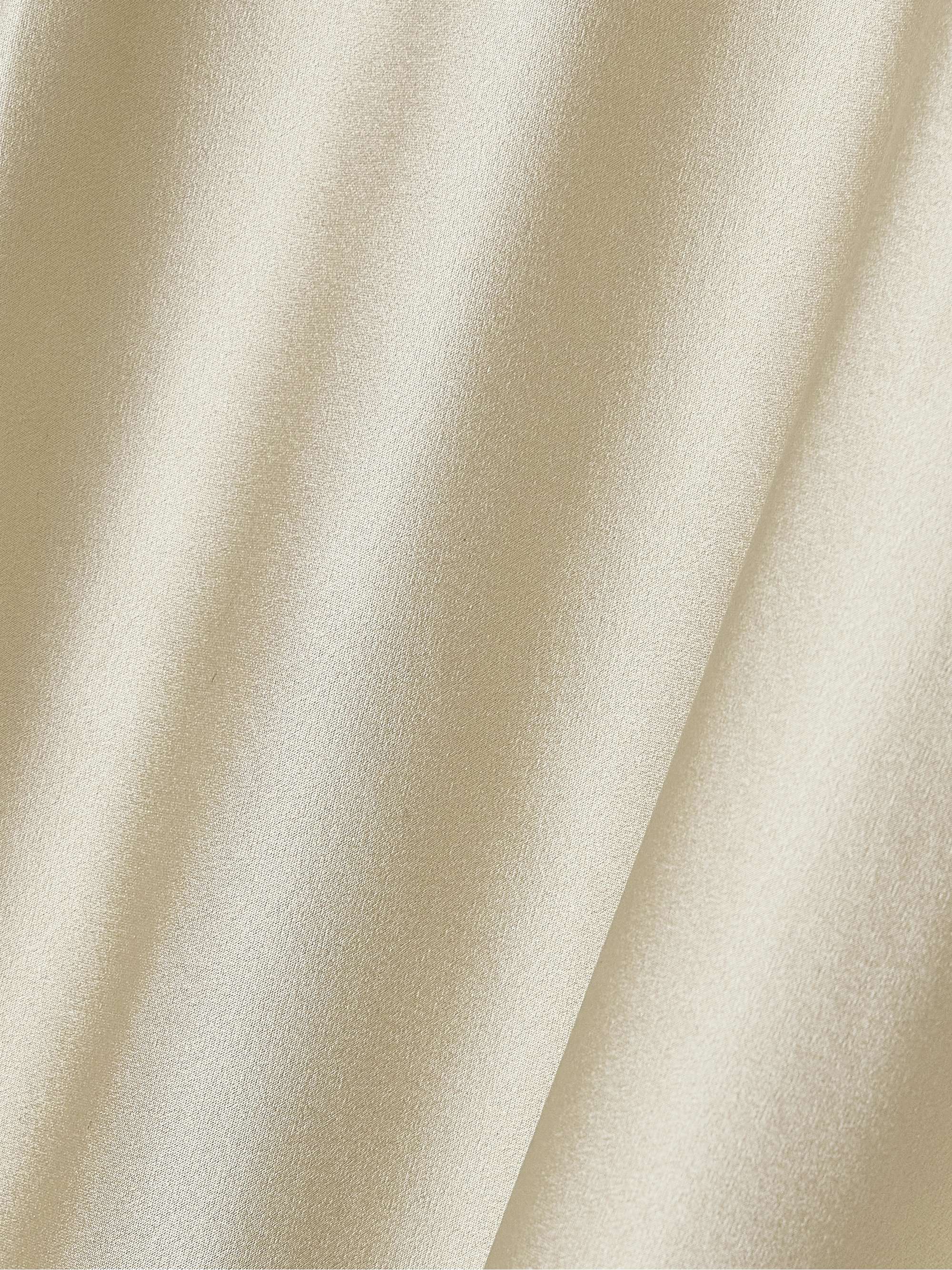 Cami silk-satin gown view