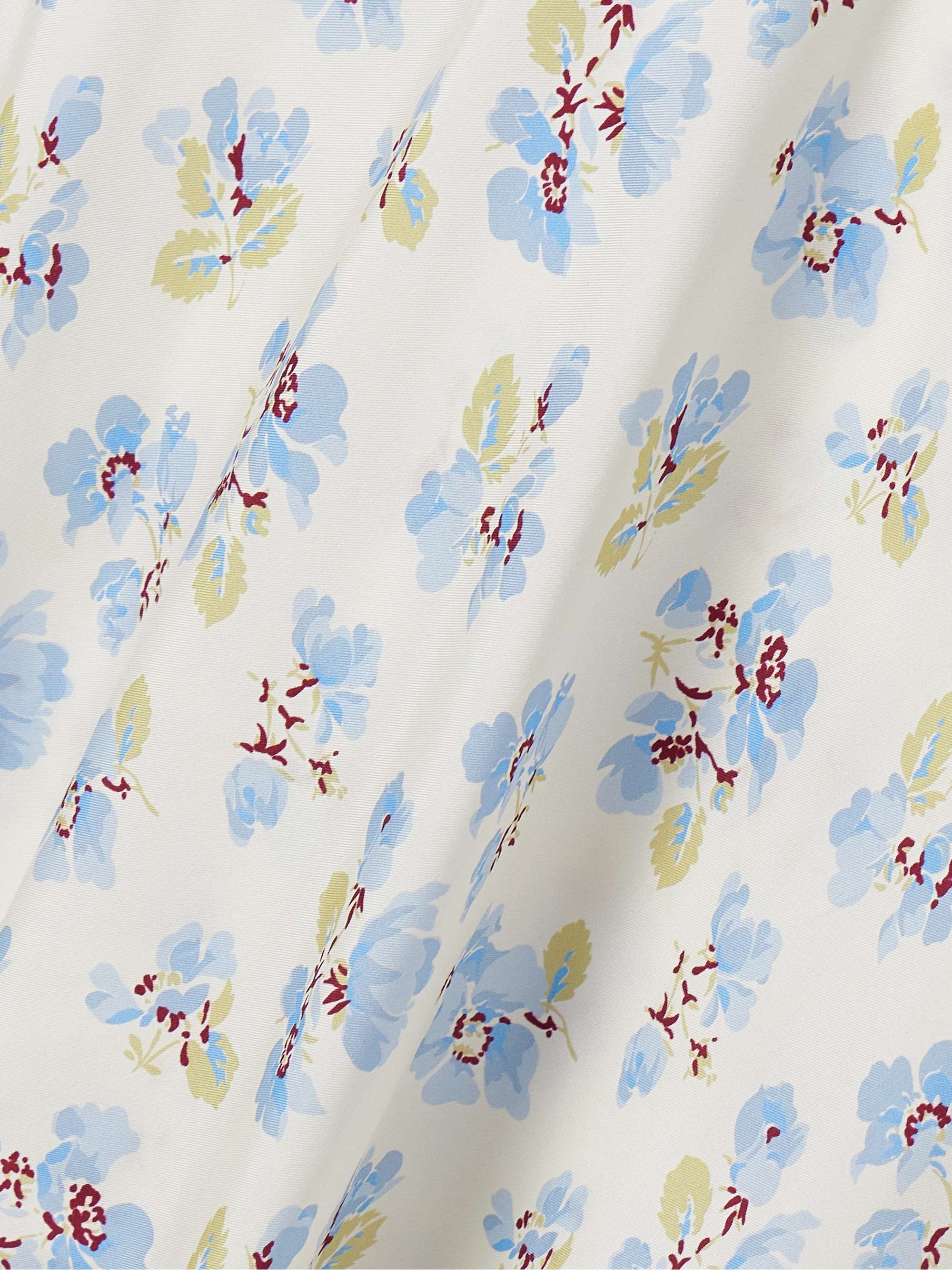 Sera floral-print silk-blend mini dress view
