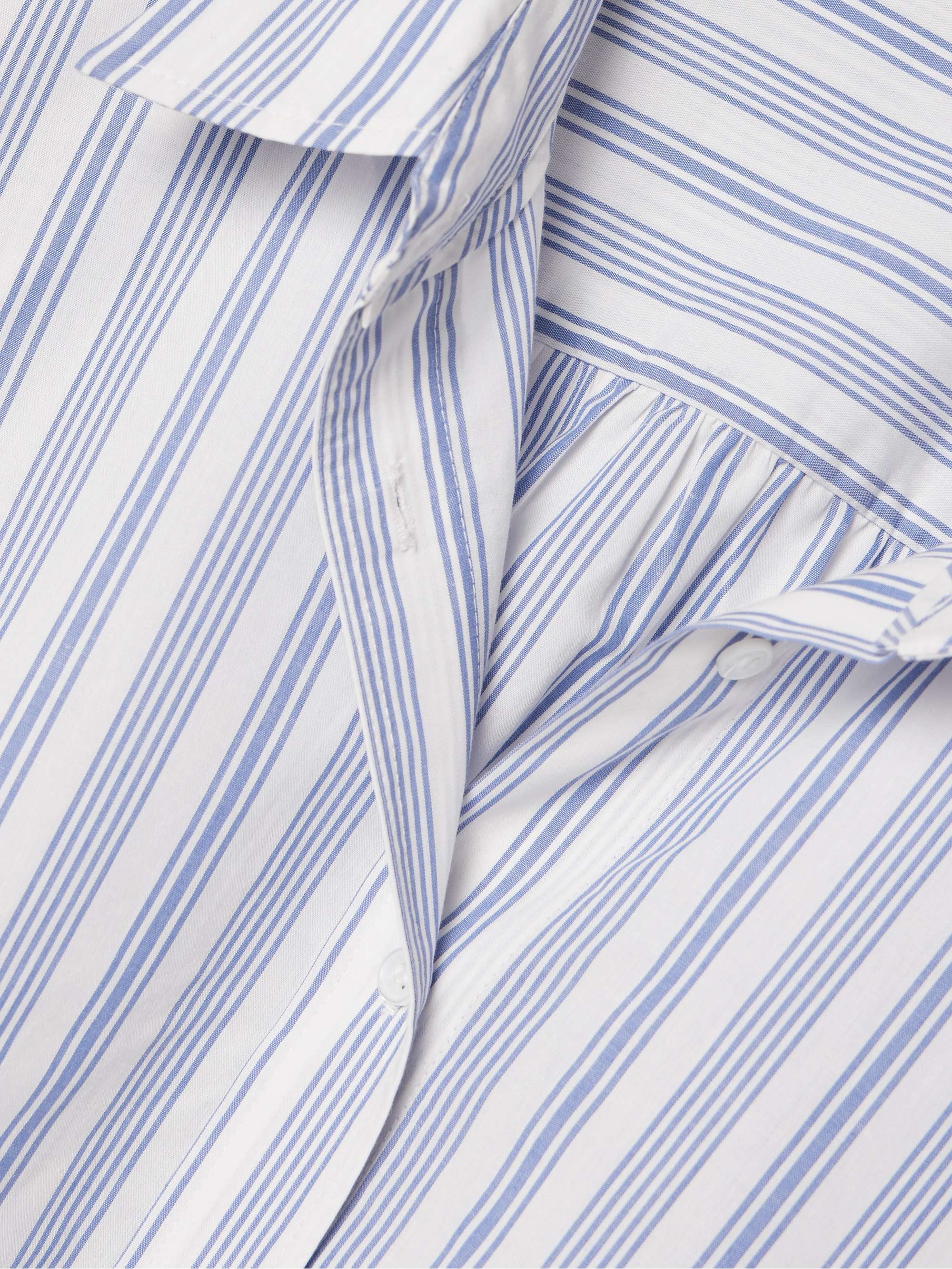 Hava striped cotton-voile shirt view