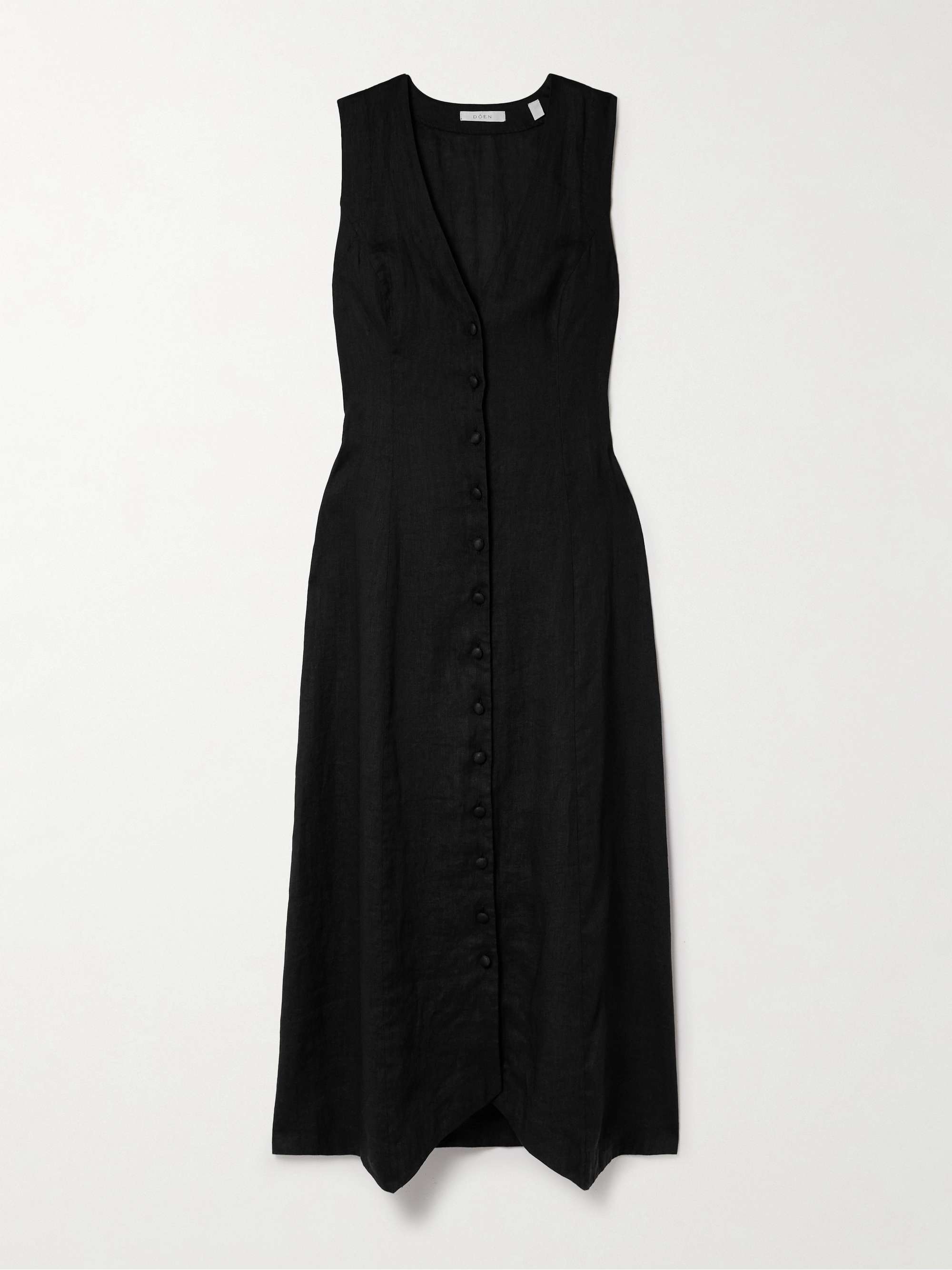 Allene linen midi dress view