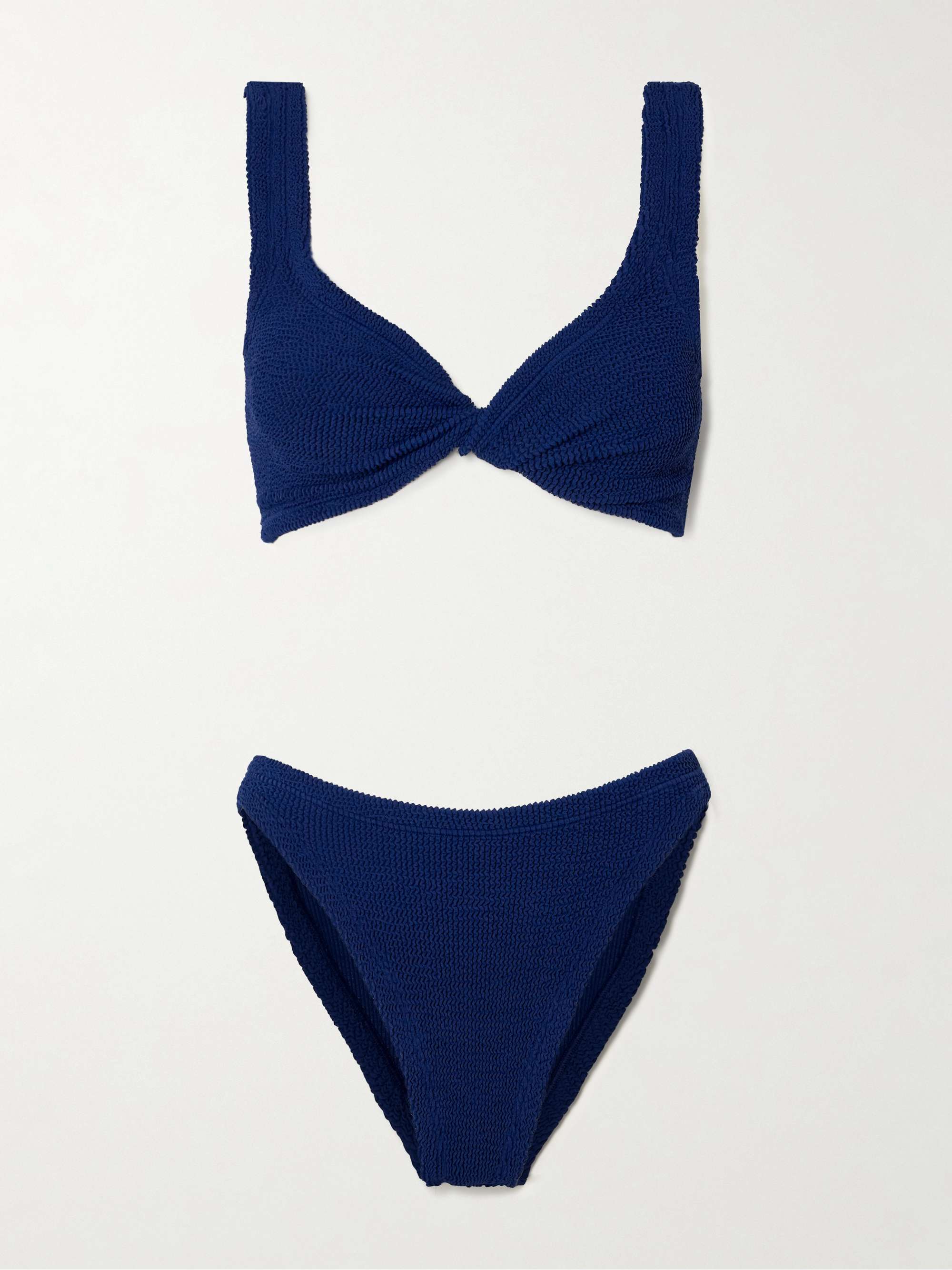 Juno twist-front seersucker bikini view