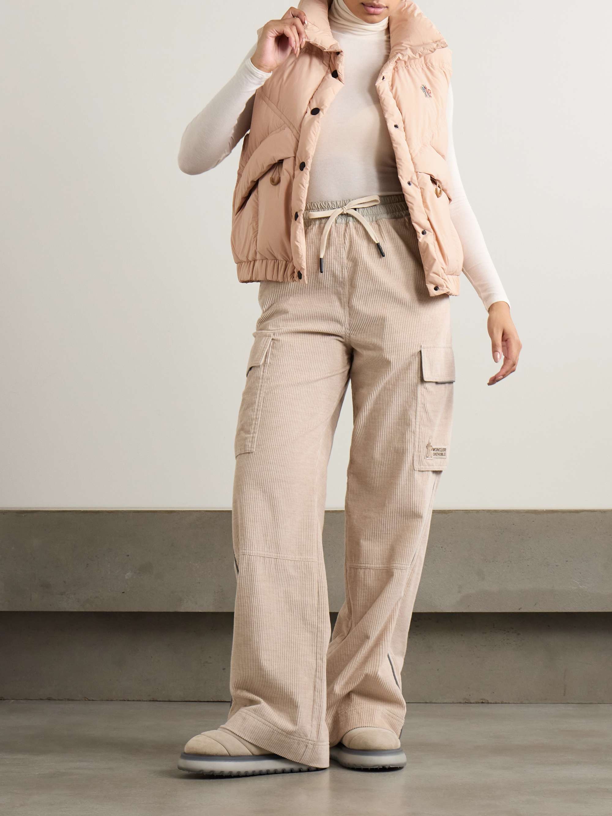 Marolies quilted shell down vest view