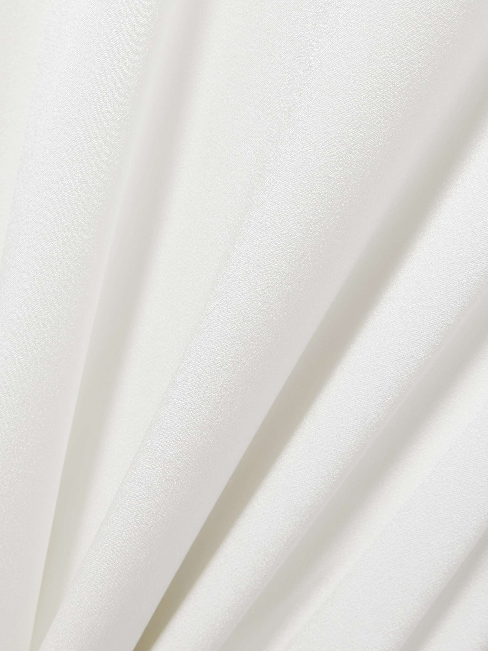Satin-crepe gown view