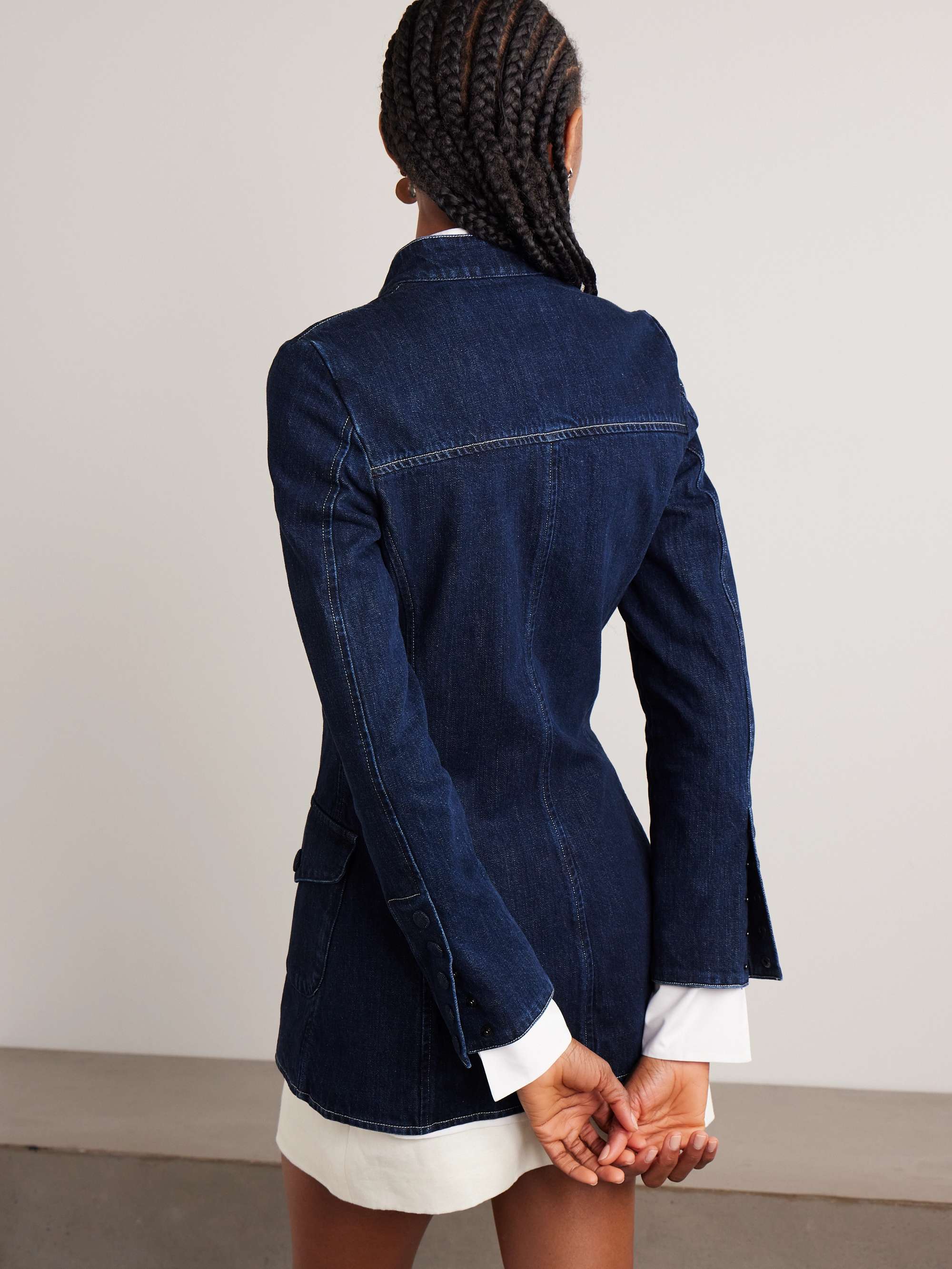 Raja denim jacket view