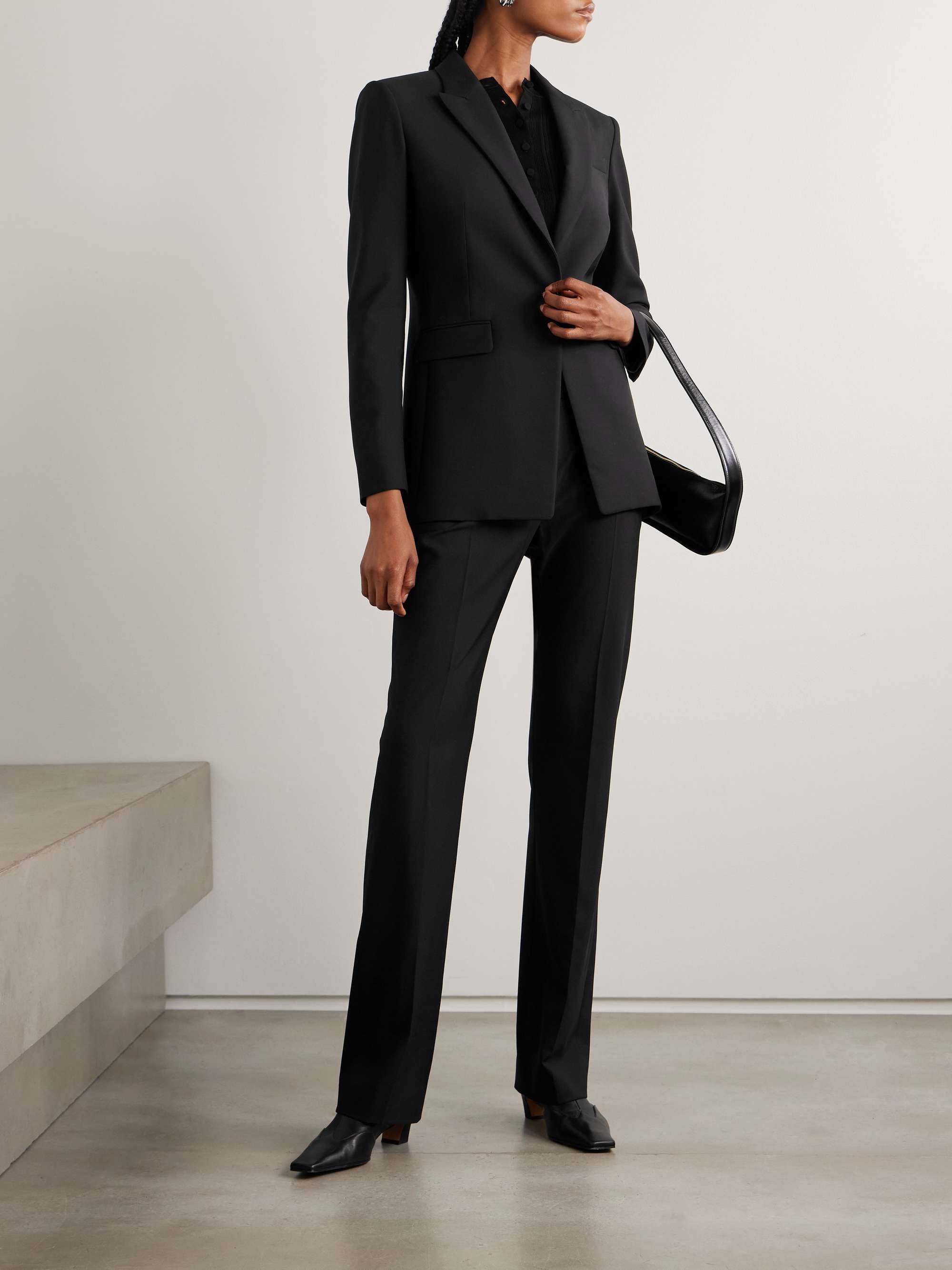 Grain de poudre wool blazer view