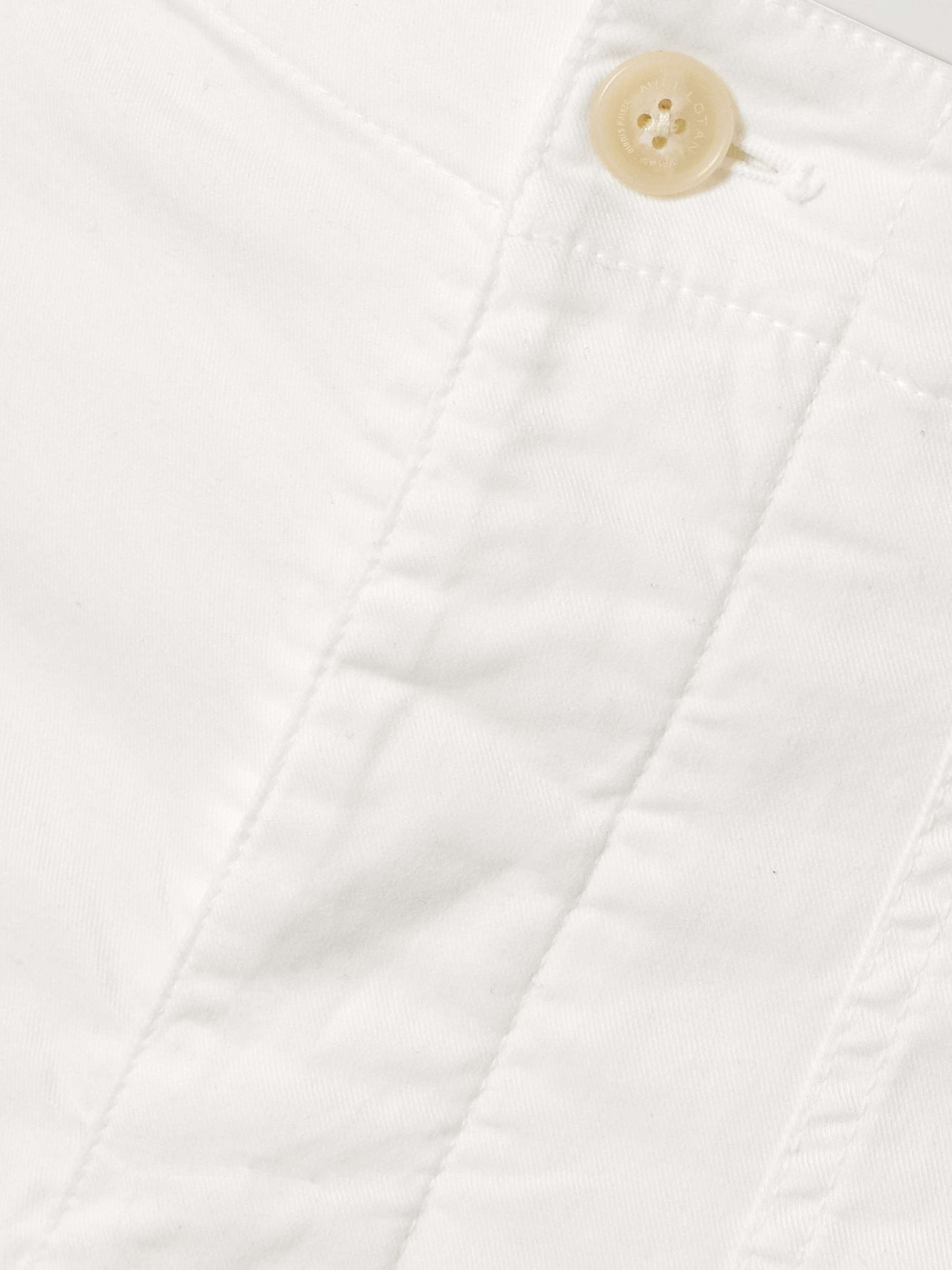 Leon cotton straight-leg pants view