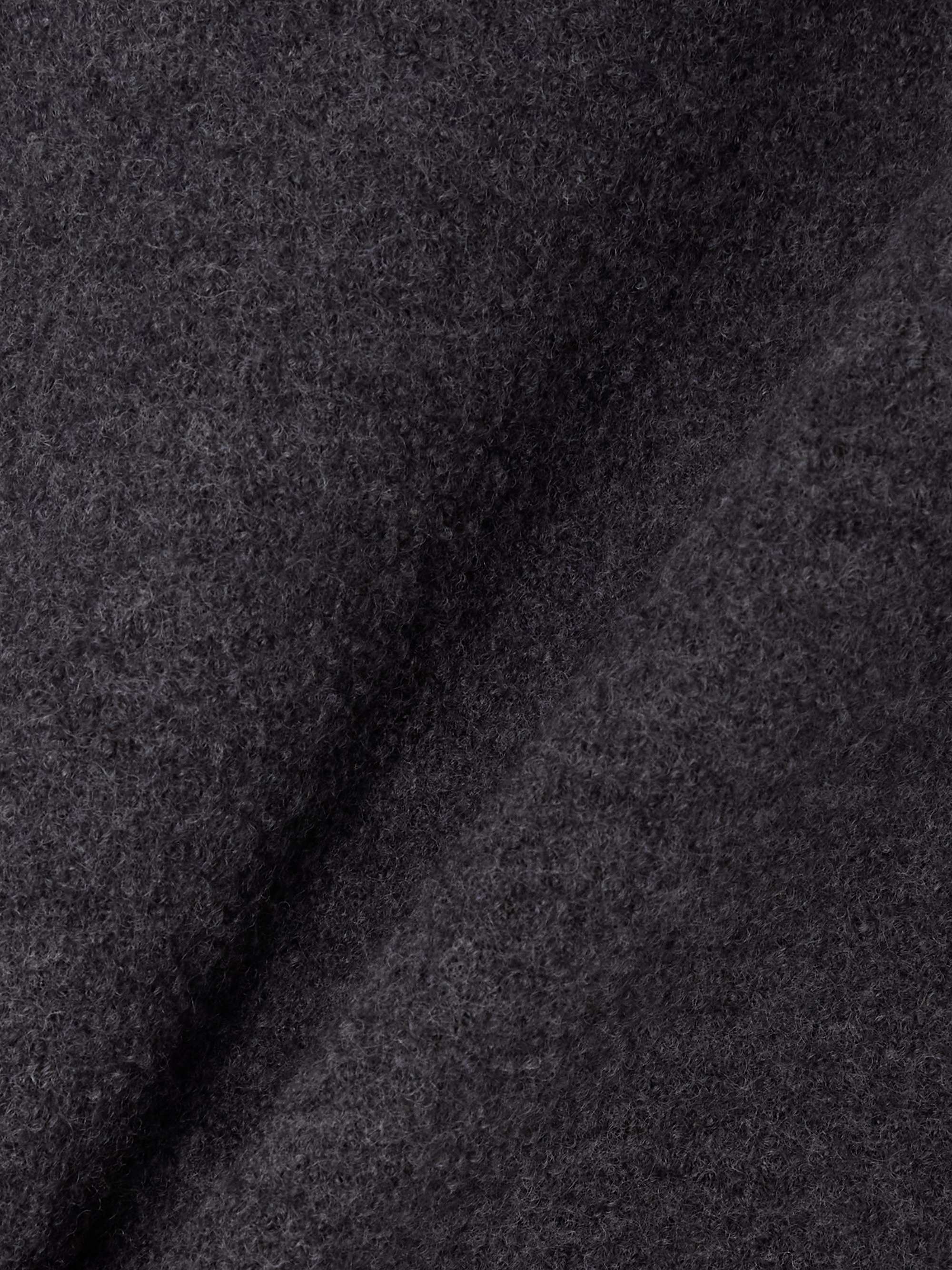 Brushed-wool sweater view