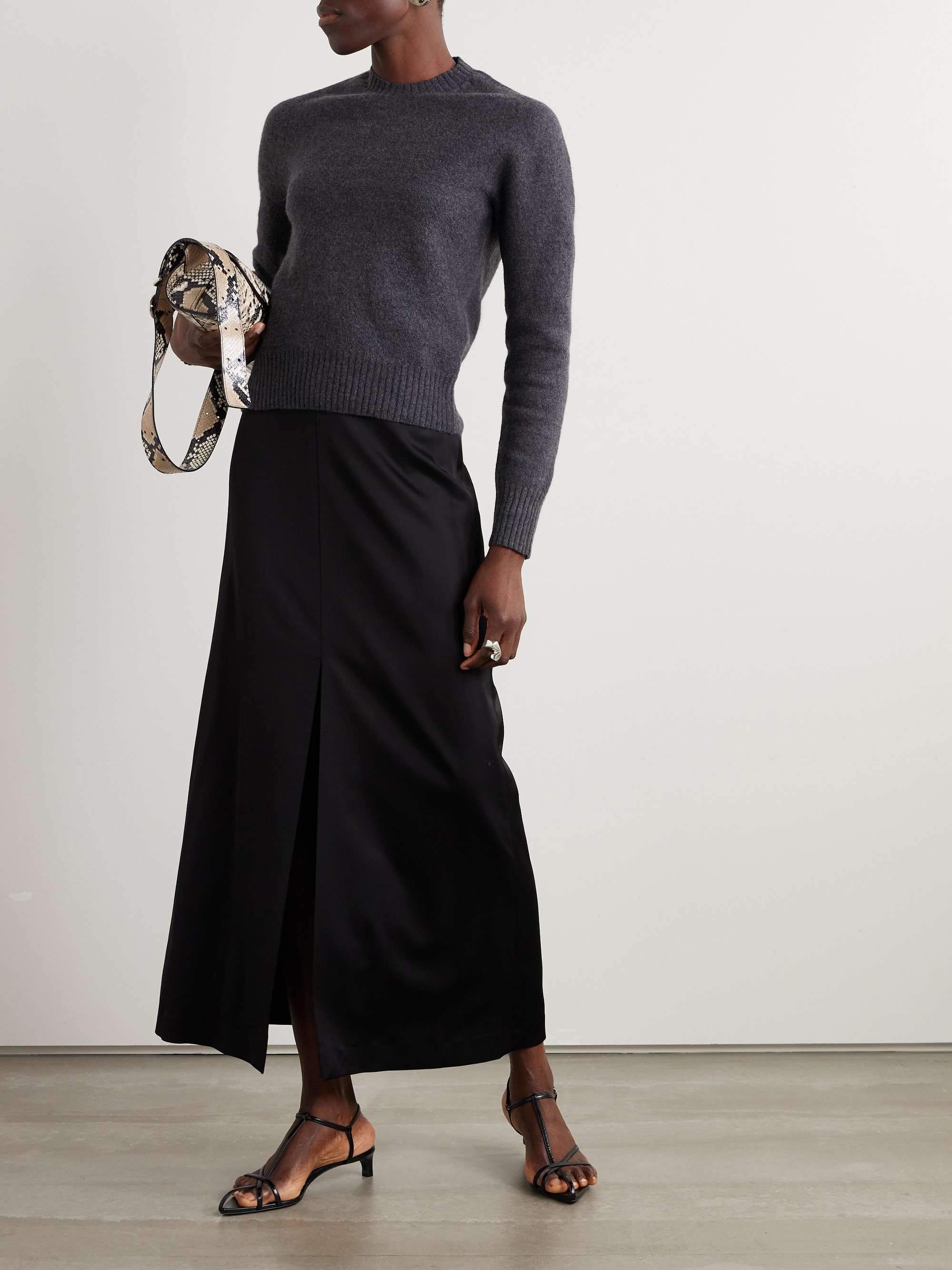 Brushed-wool sweater view