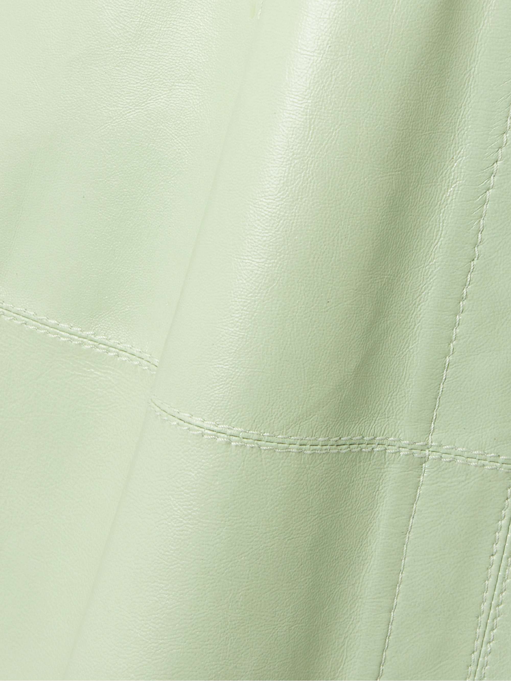 Tasseled leather maxi dress view