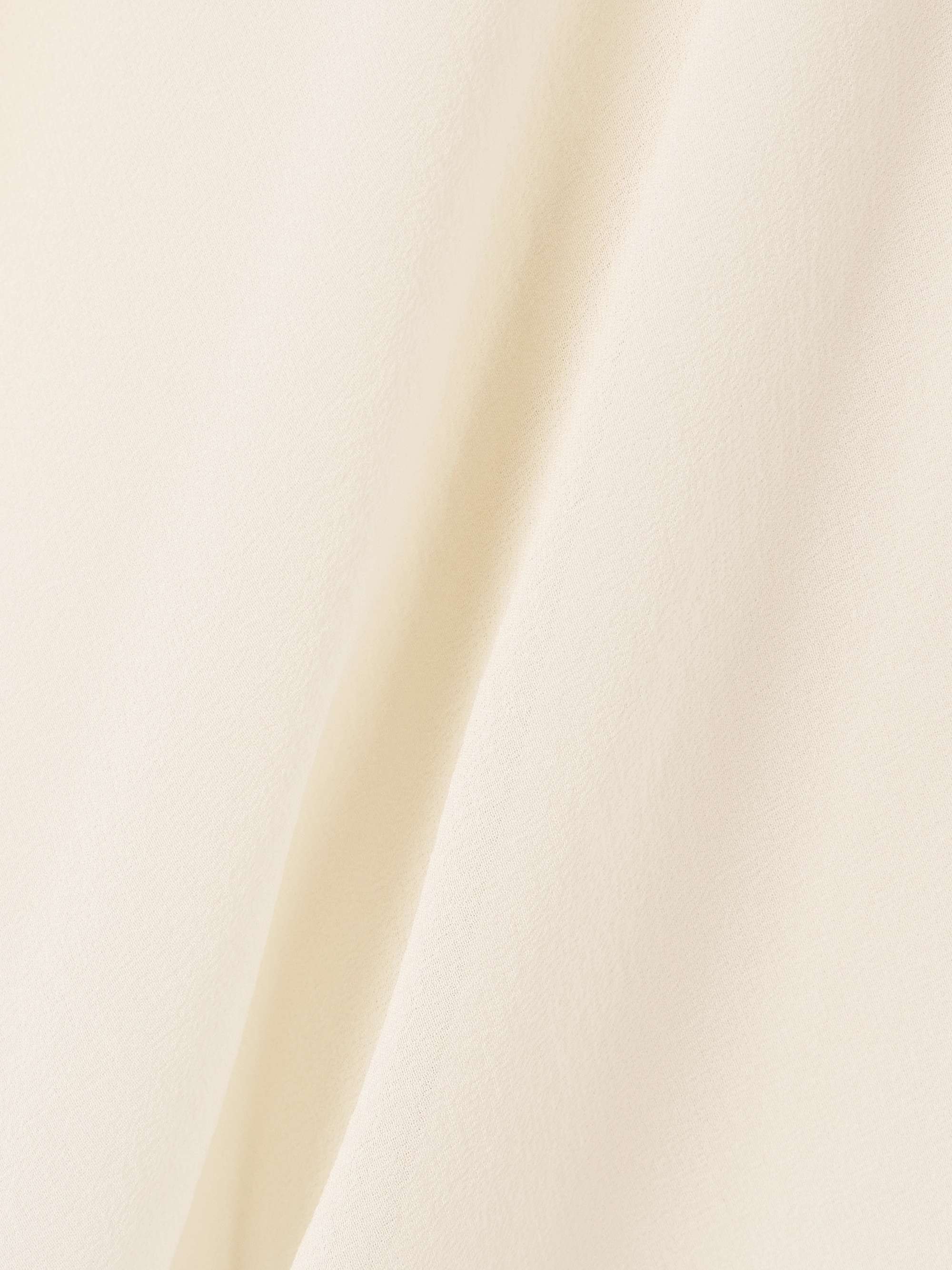Layered silk-georgette shirt view
