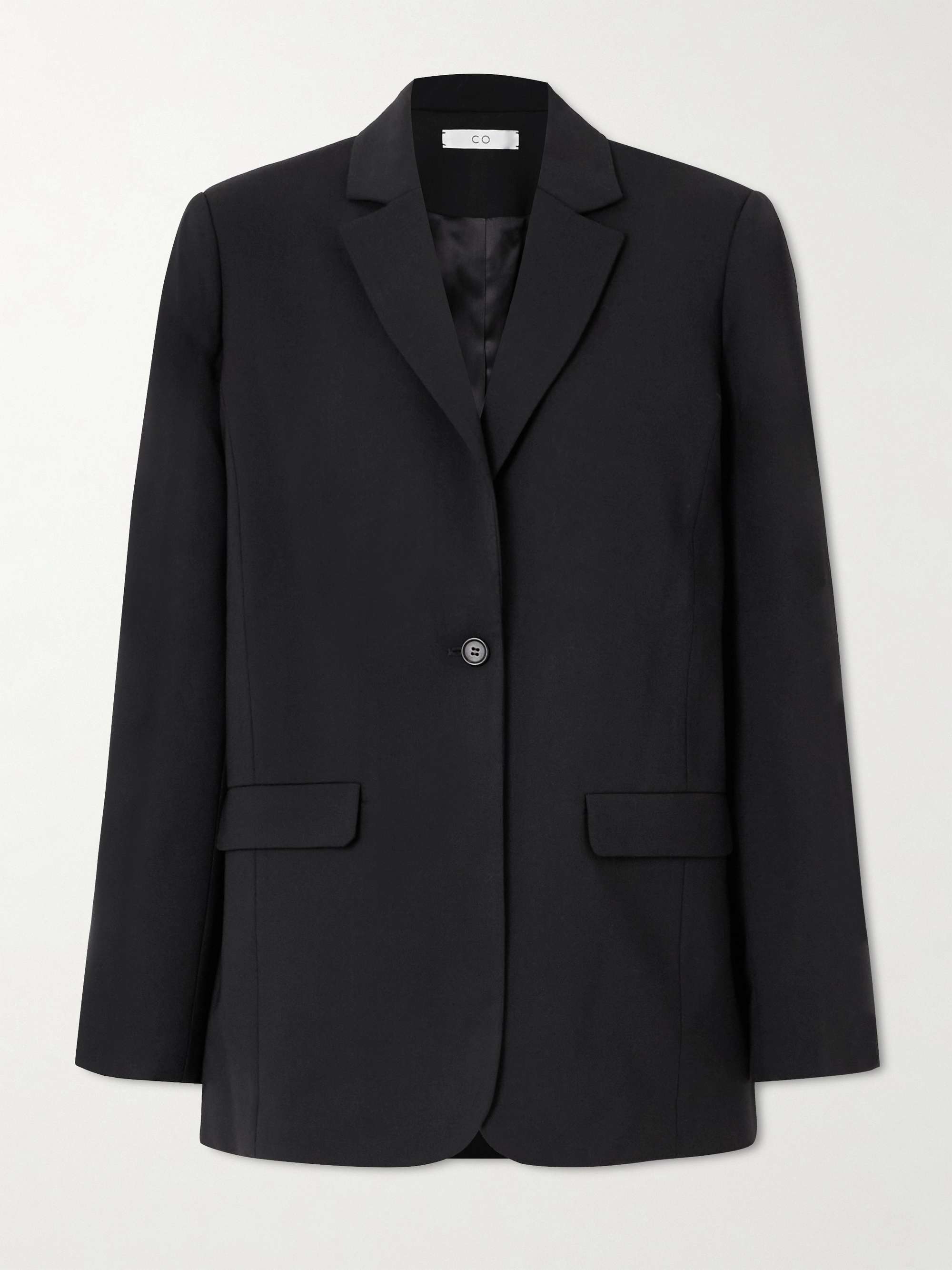 Oversized wool-blend blazer view