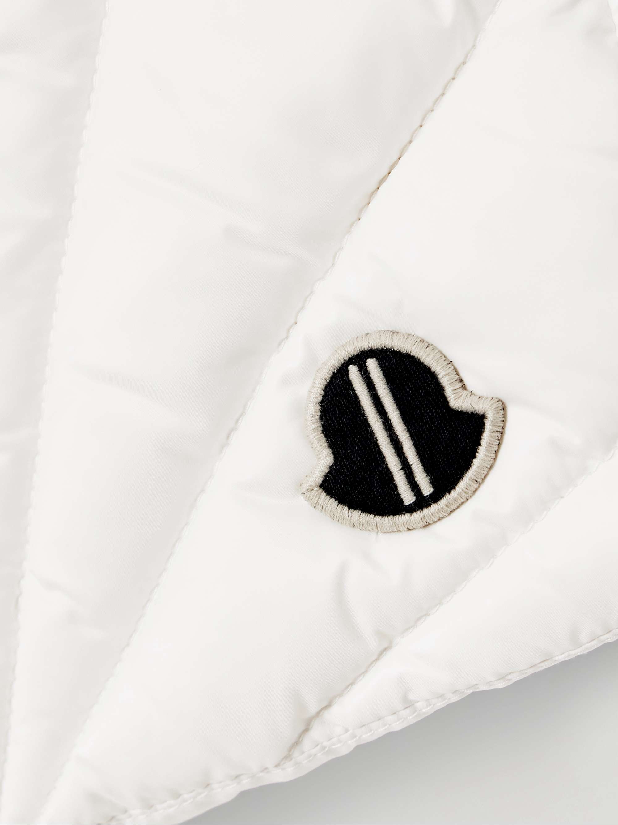 + Moncler Megapenta appliquéd webbing quilted shell down vest view