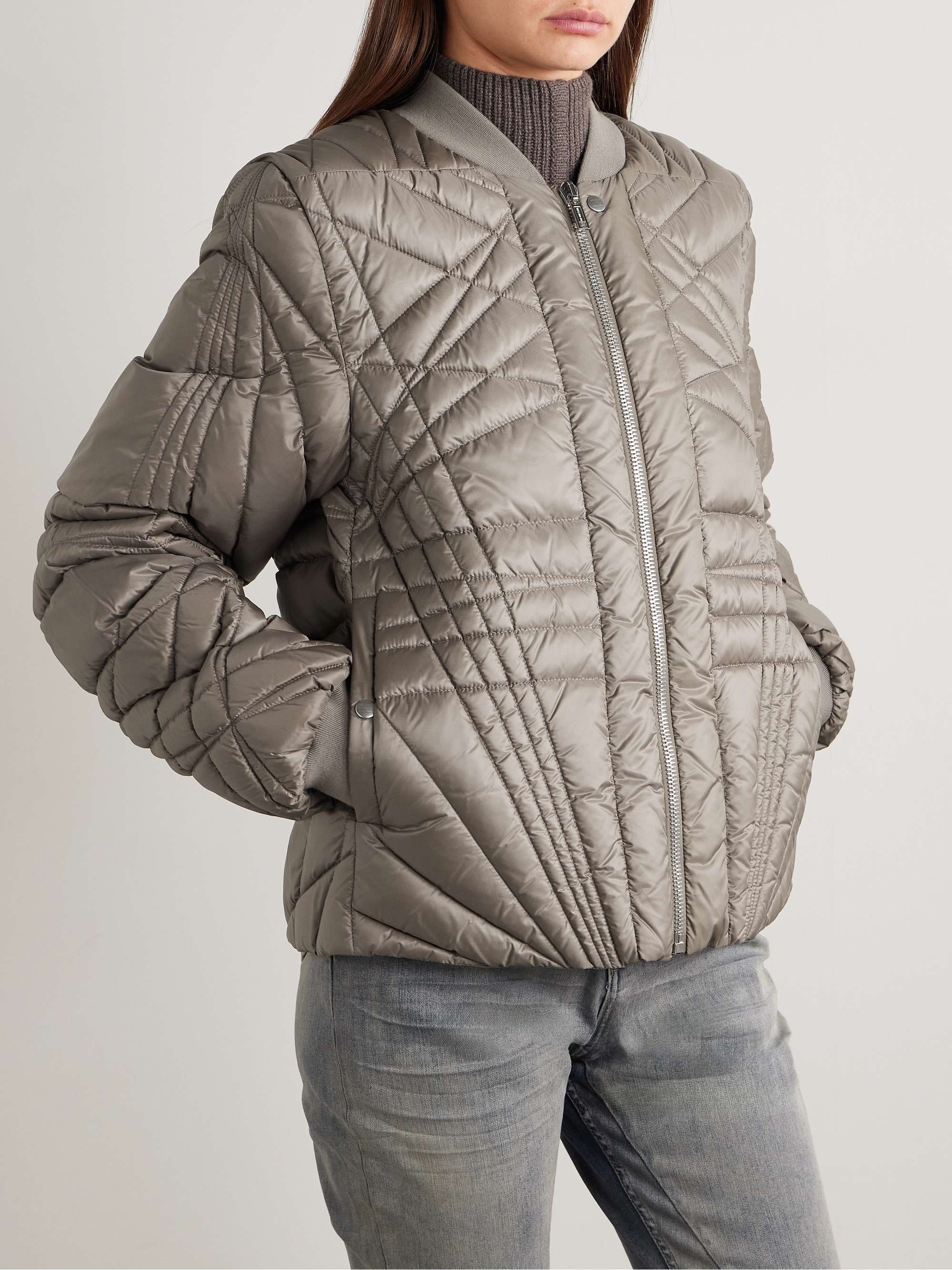 + Moncler Megapenta quilted shell down jacket view