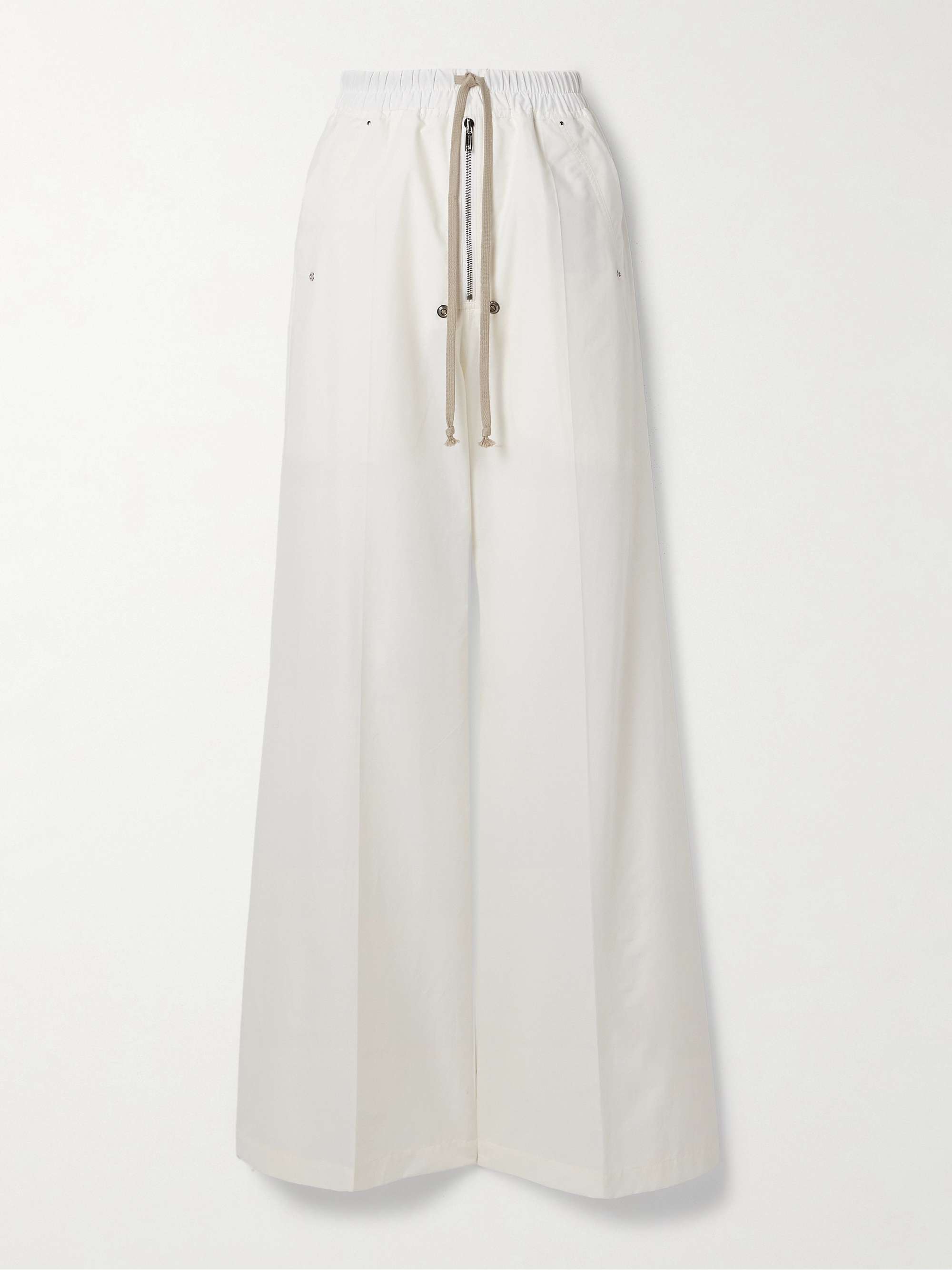 Belas cotton-blend poplin wide-leg pants view