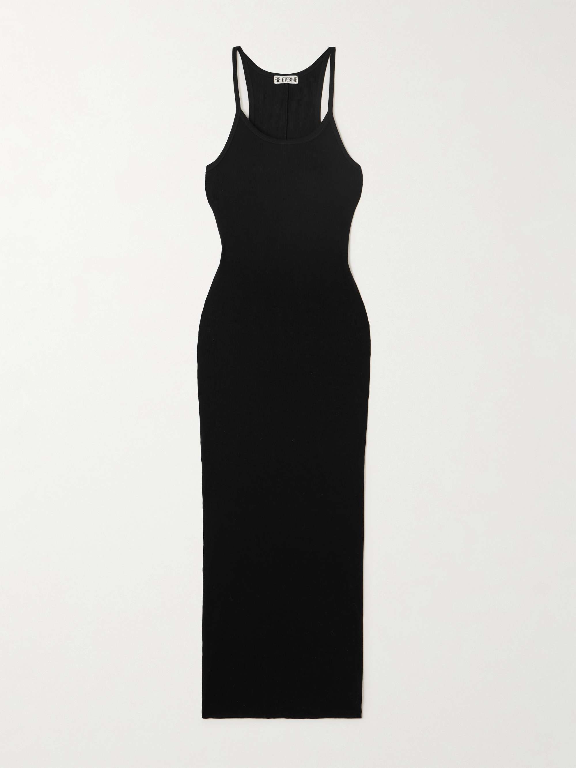 Tank ribbed stretch-jersey maxi dress view
