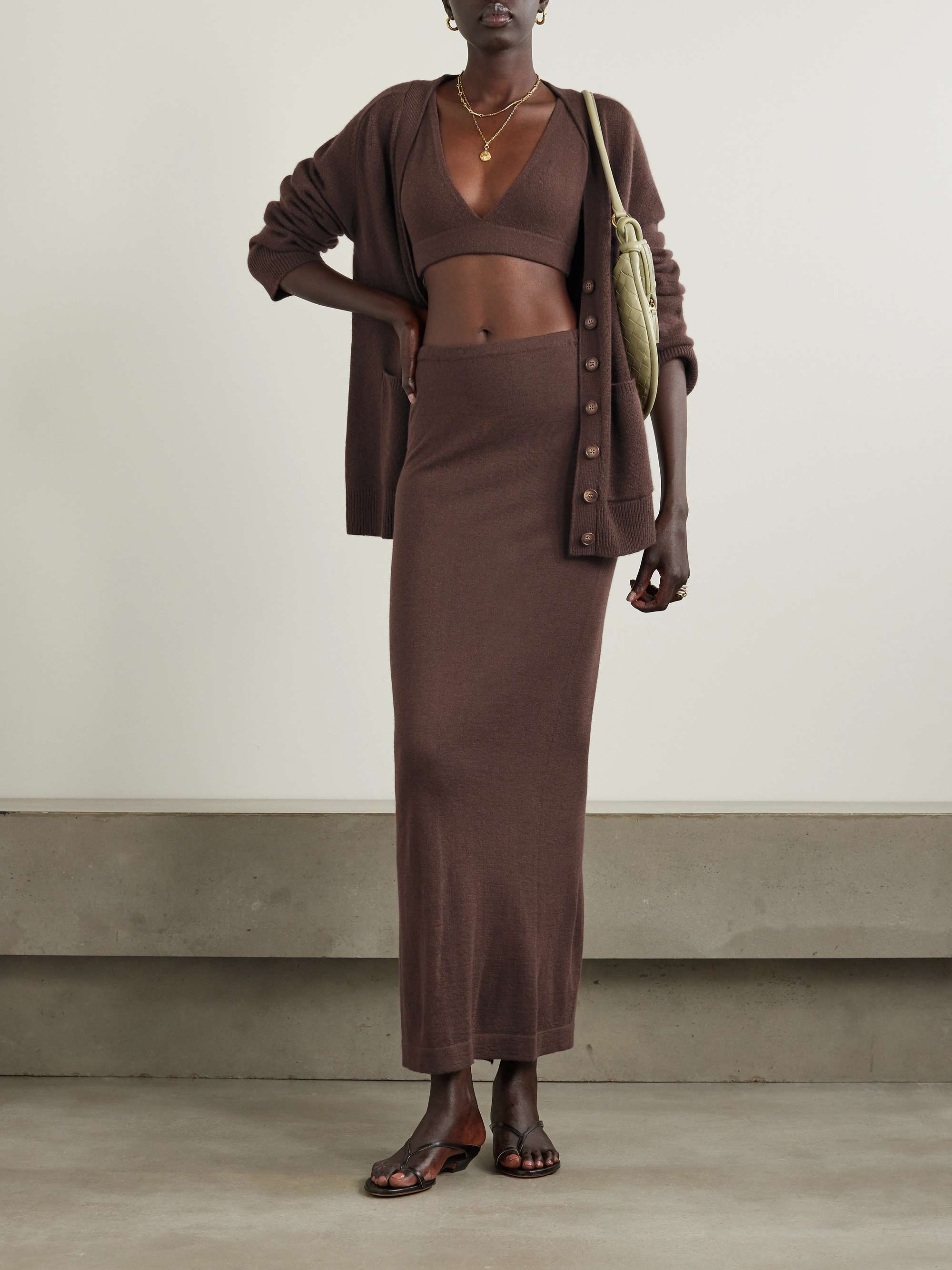 Willa cashmere bralette view