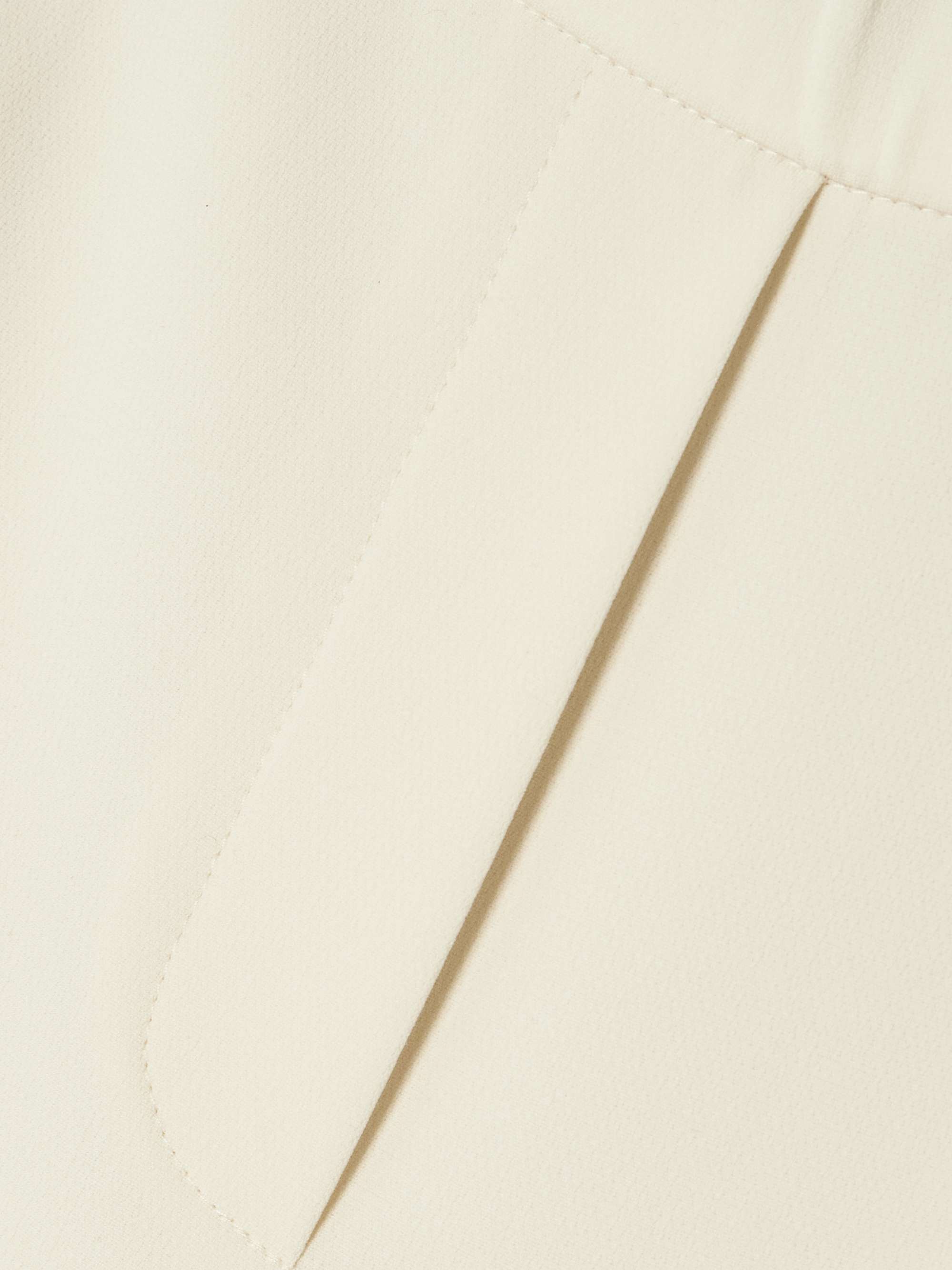 Treeca crepe cropped slim-leg pants view