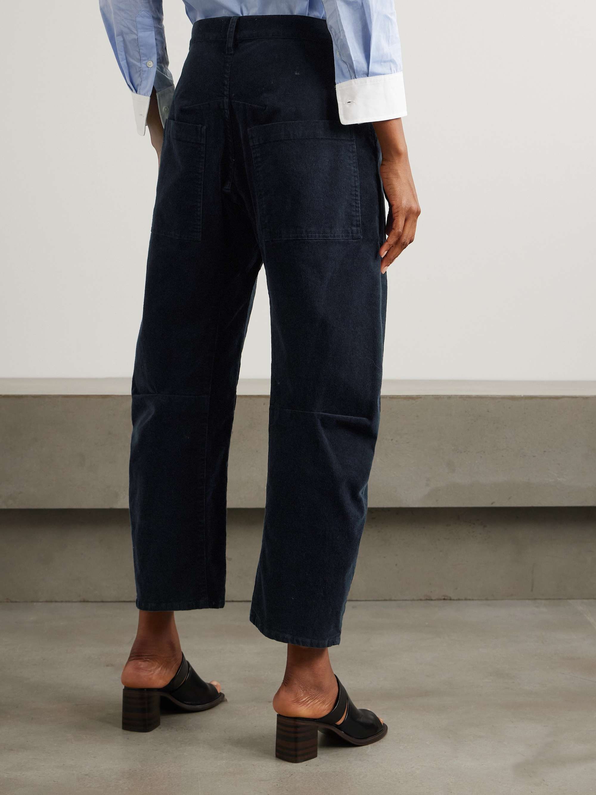 Shon cotton-blend corduroy tapered pants view