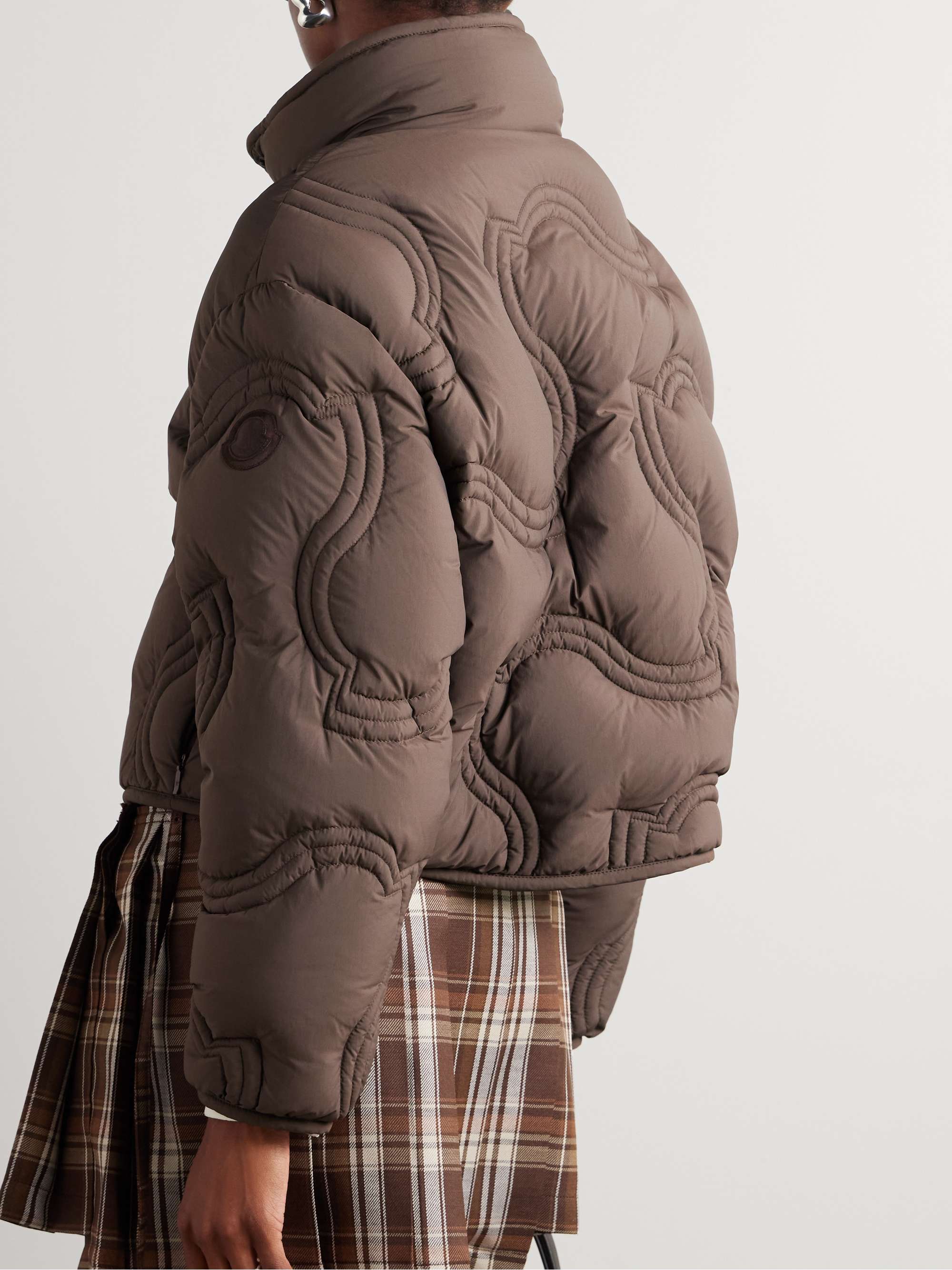 Beryl quilted shell down jacket view