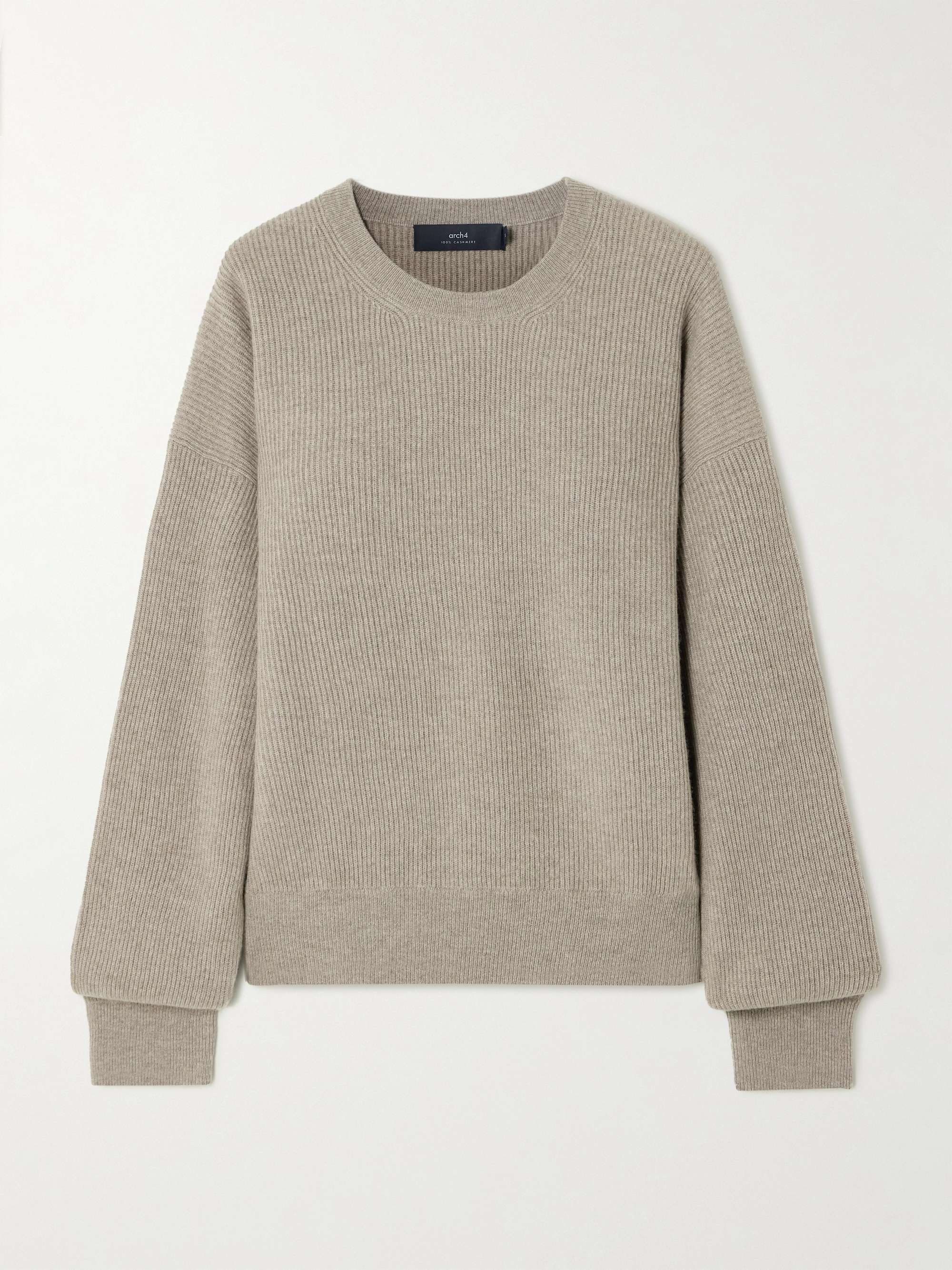 Cornwall ribbed cashmere sweater view