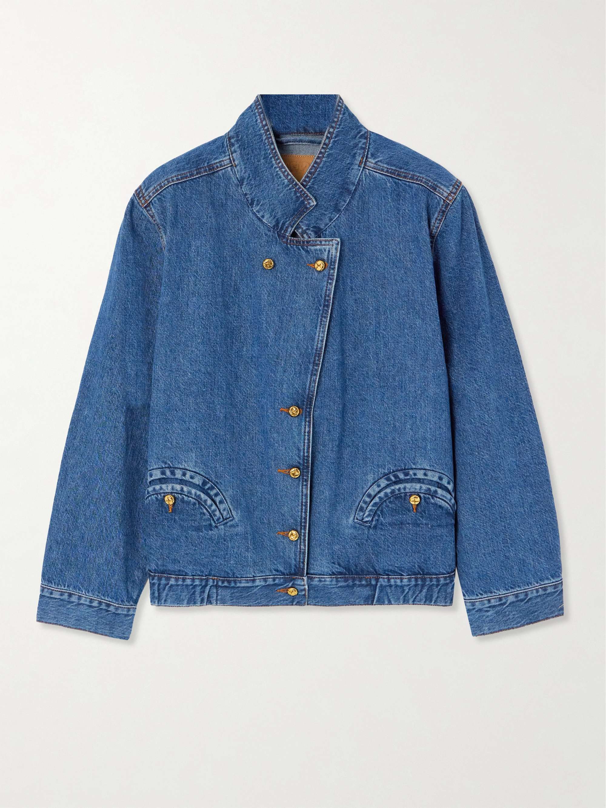 Nariida Maya oversized denim jacket view