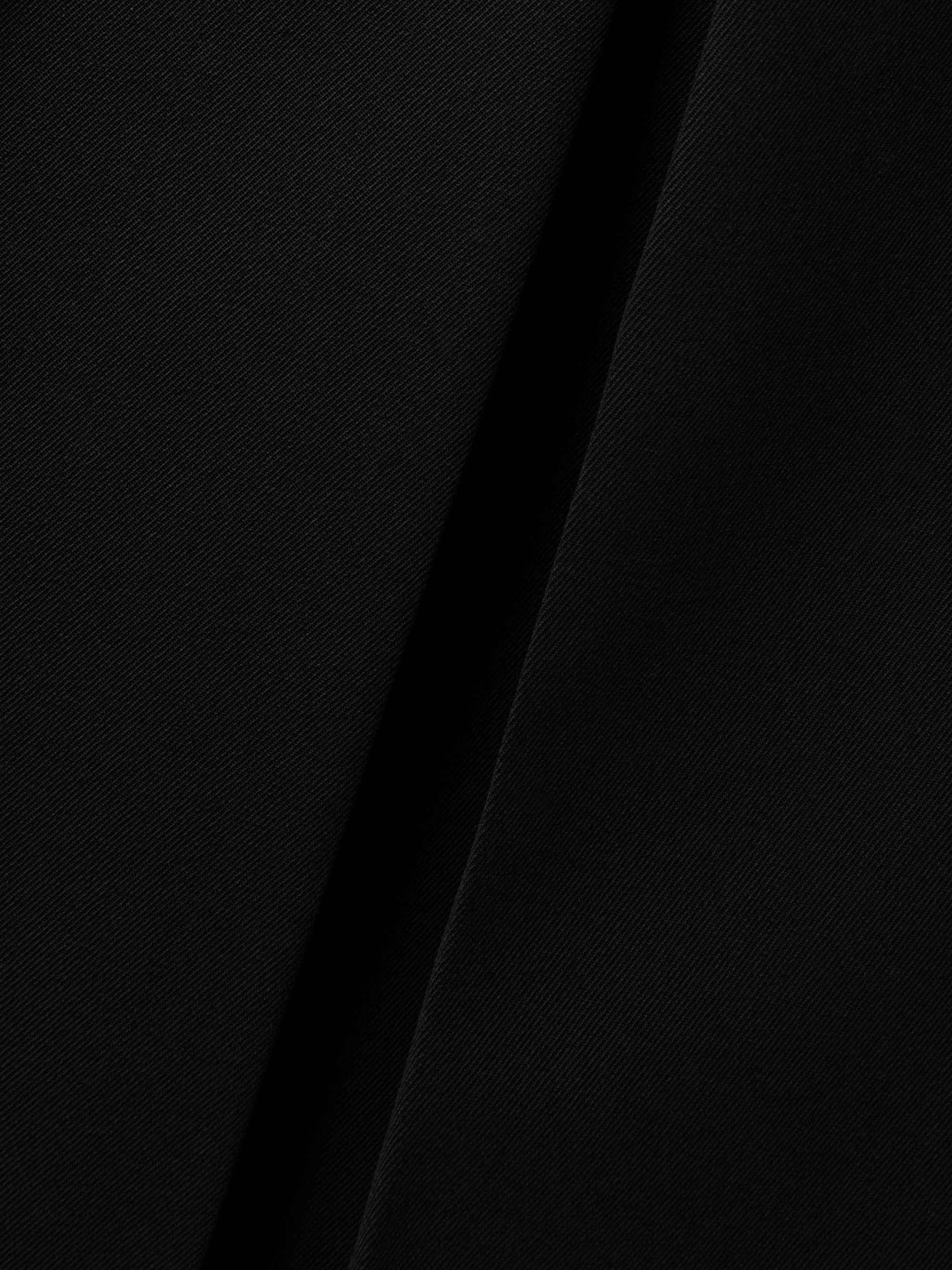Belted pleated stretch-wool twill mini skirt view