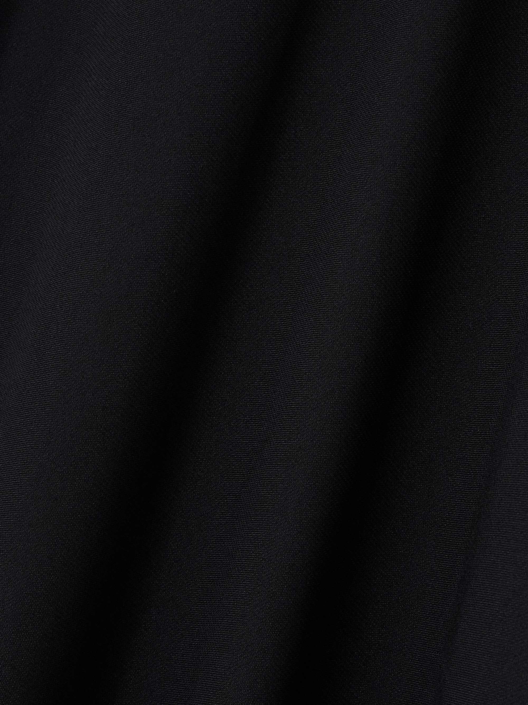 Belted draped wrap-effect recycled crepe midi dress view