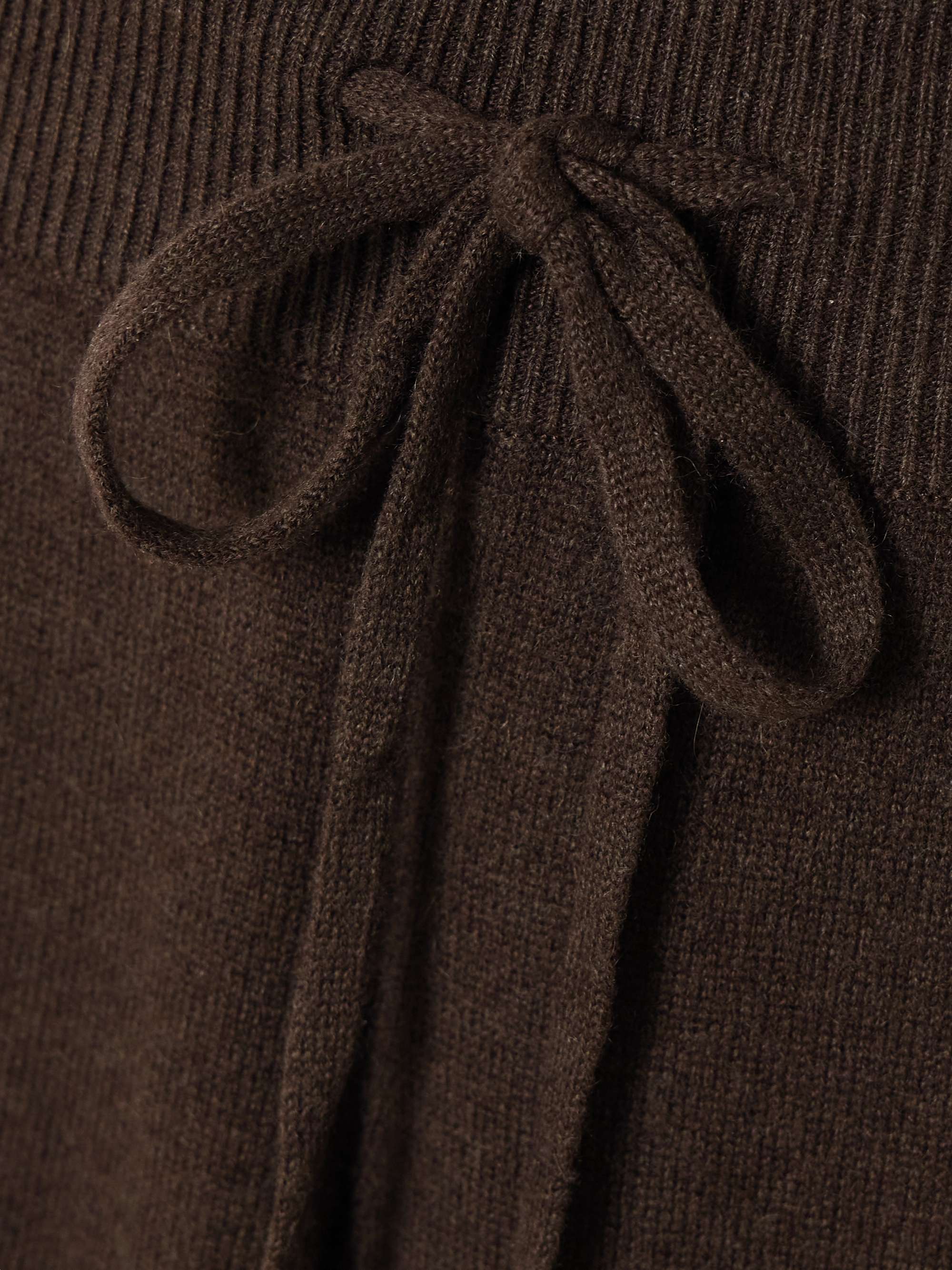 Sofi cashmere wide-leg pants view