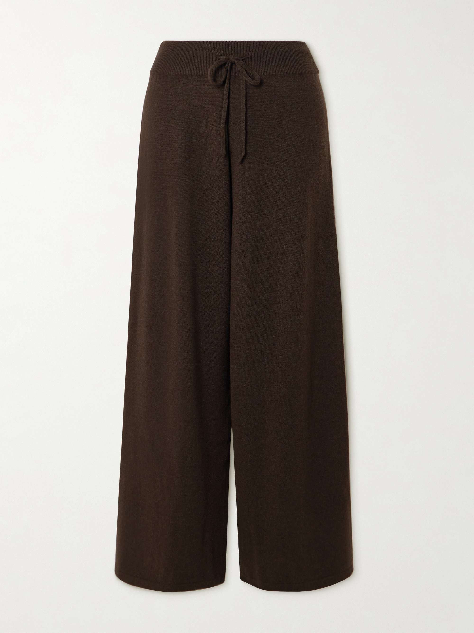 Sofi cashmere wide-leg pants view