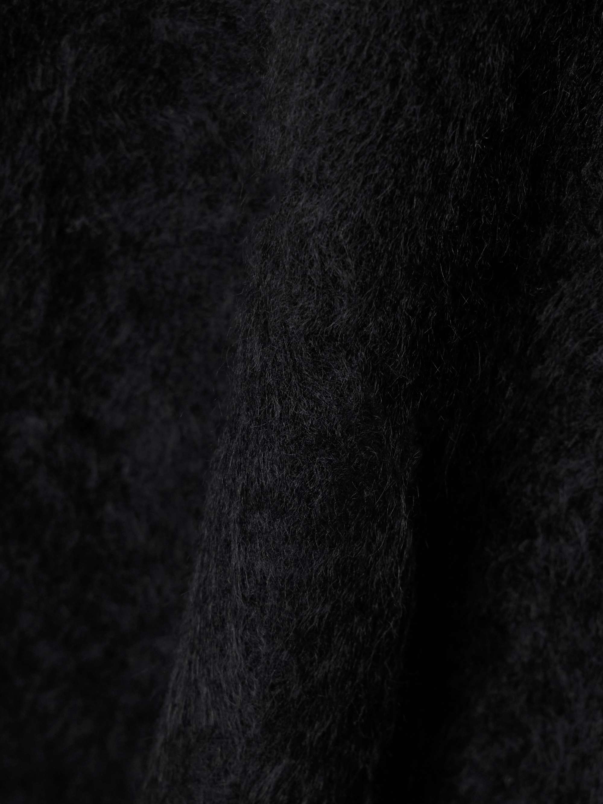 Fie brushed-cashmere top view