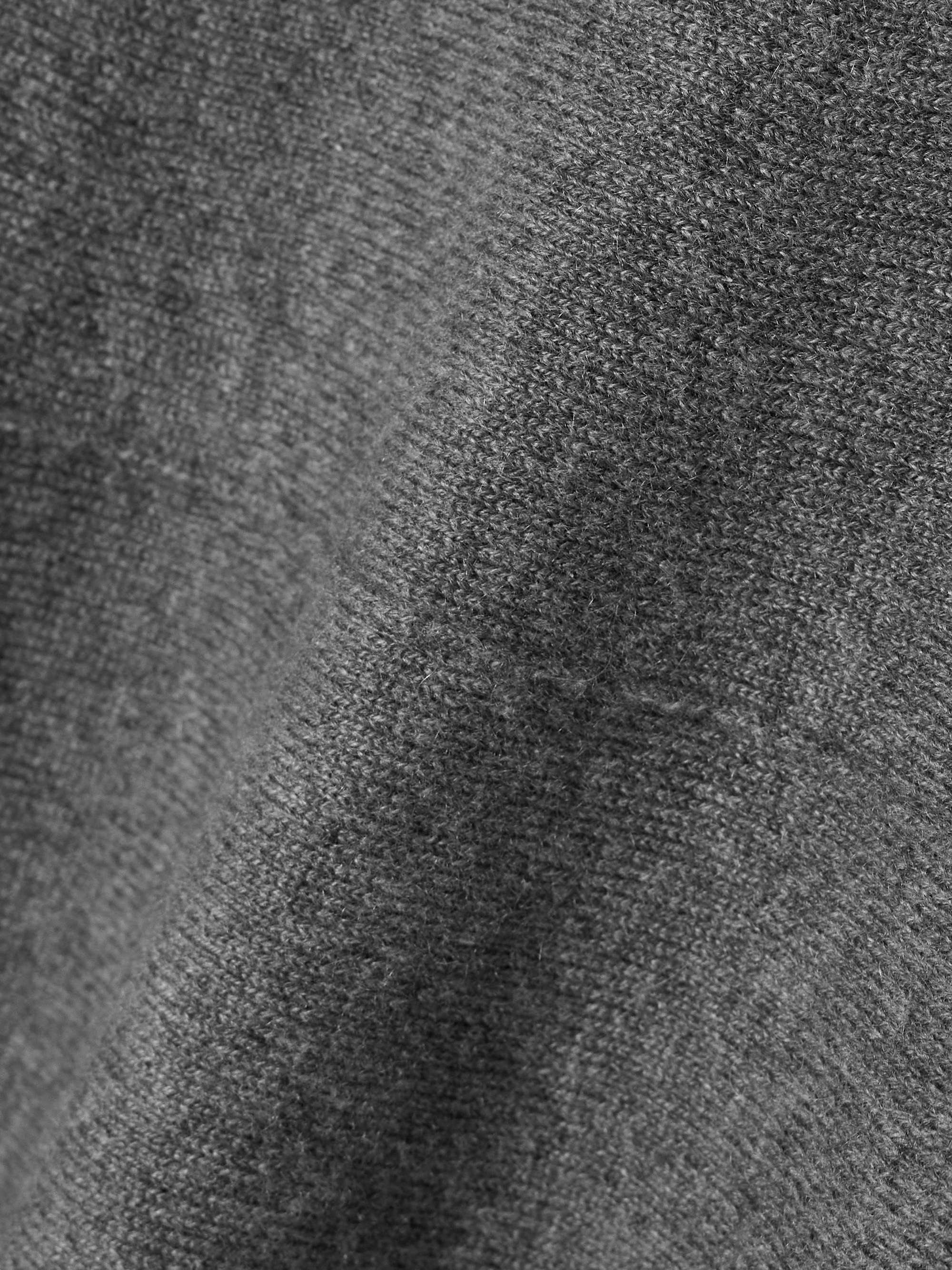 Noah cashmere mini skirt view