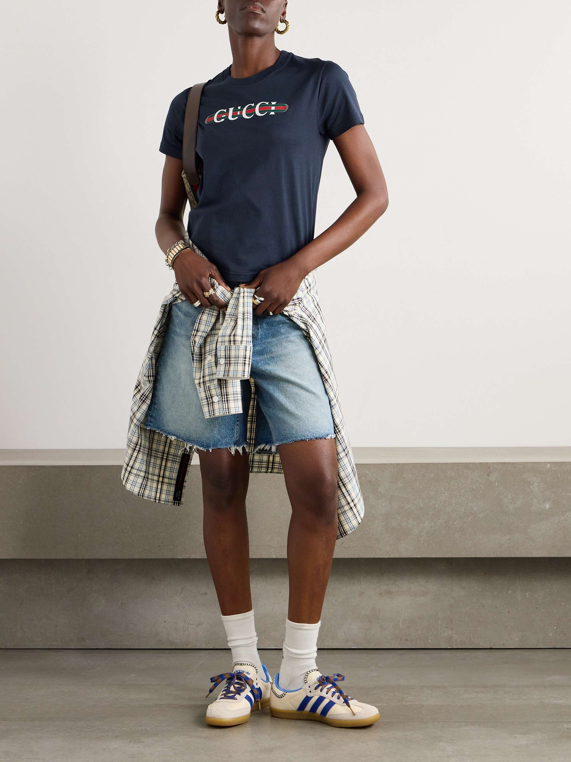 New 70s printed cotton-jersey T-shirt view