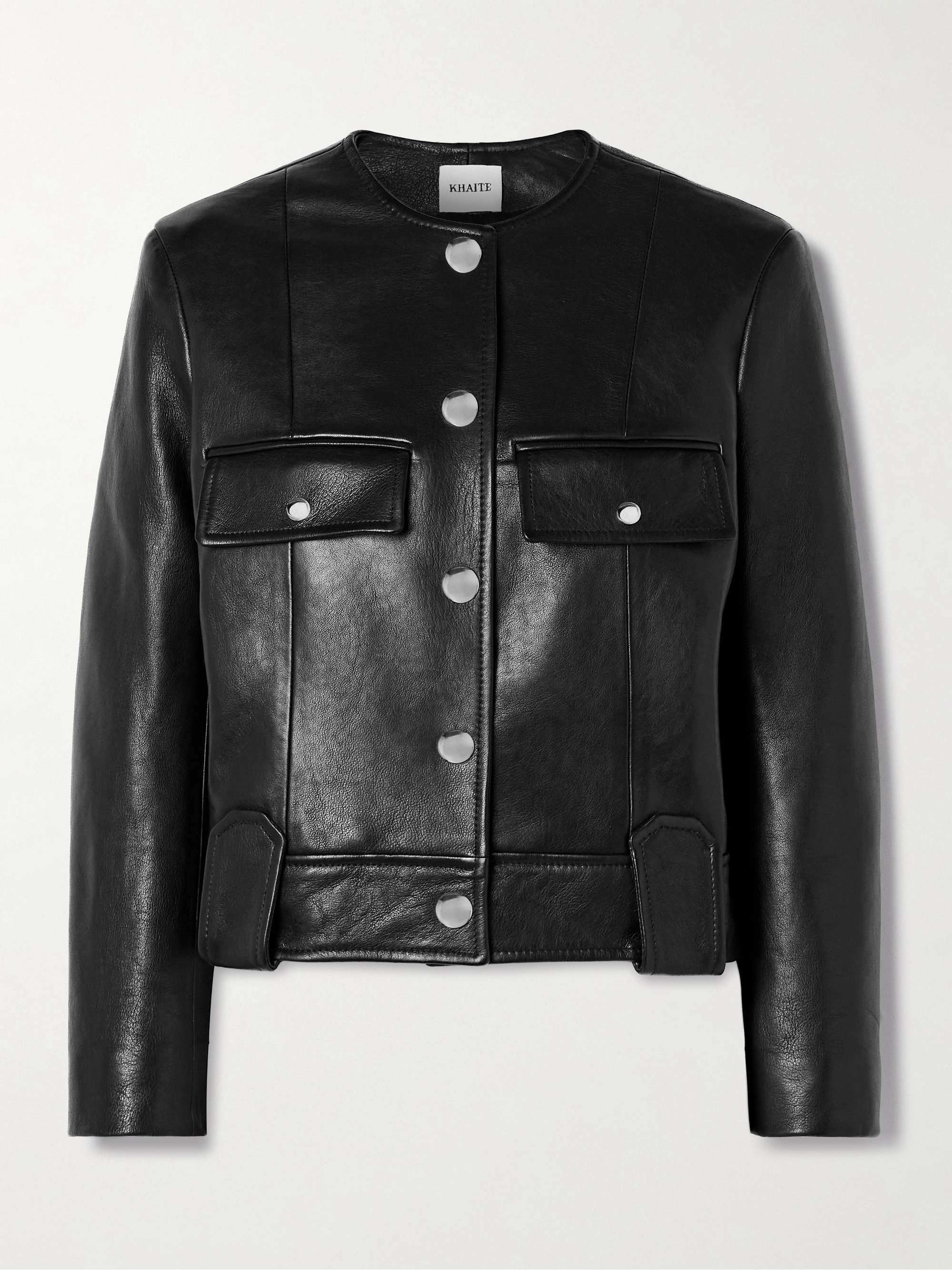Laybin leather jacket view