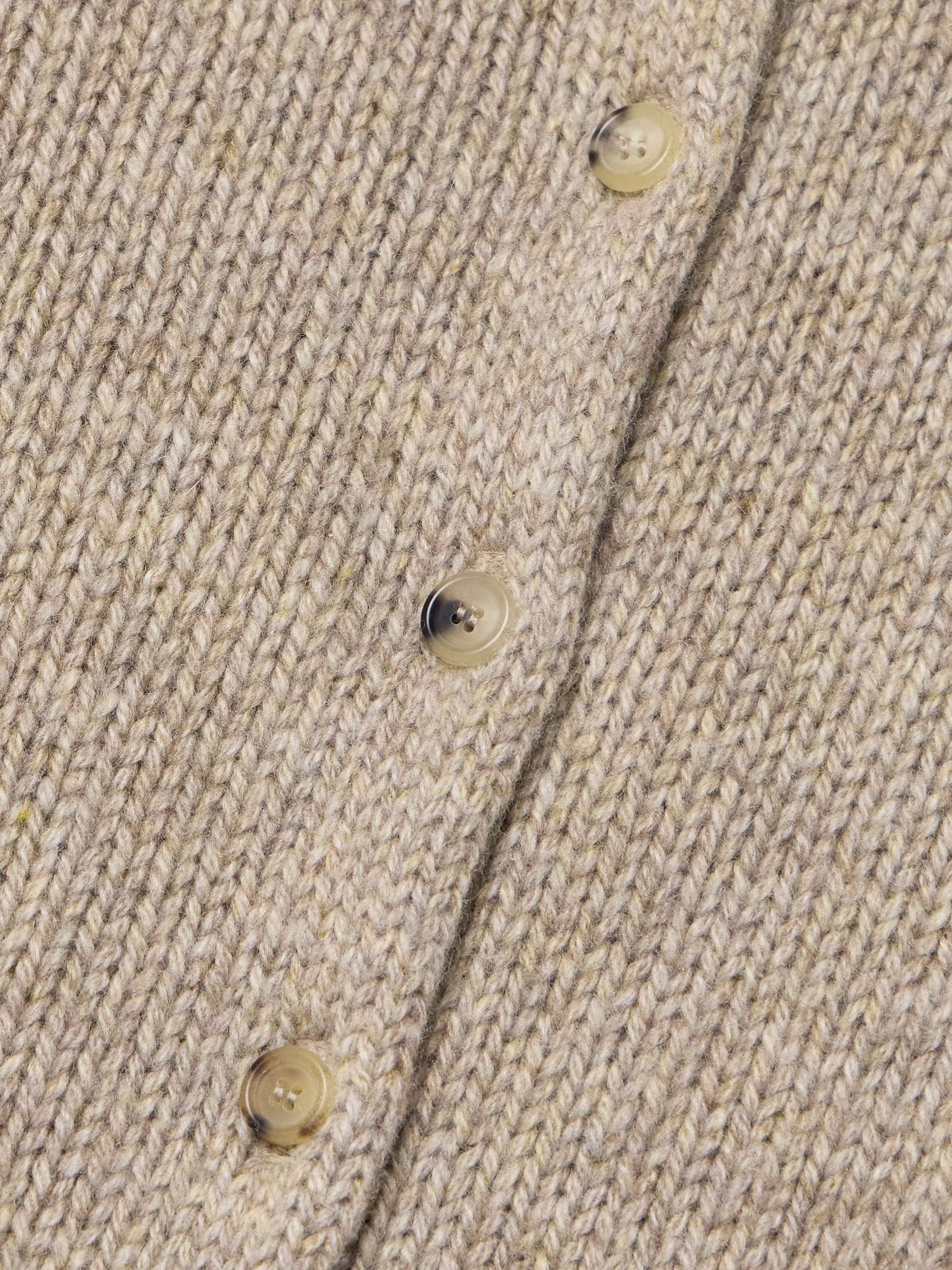 Nora cropped cashmere-blend cardigan view