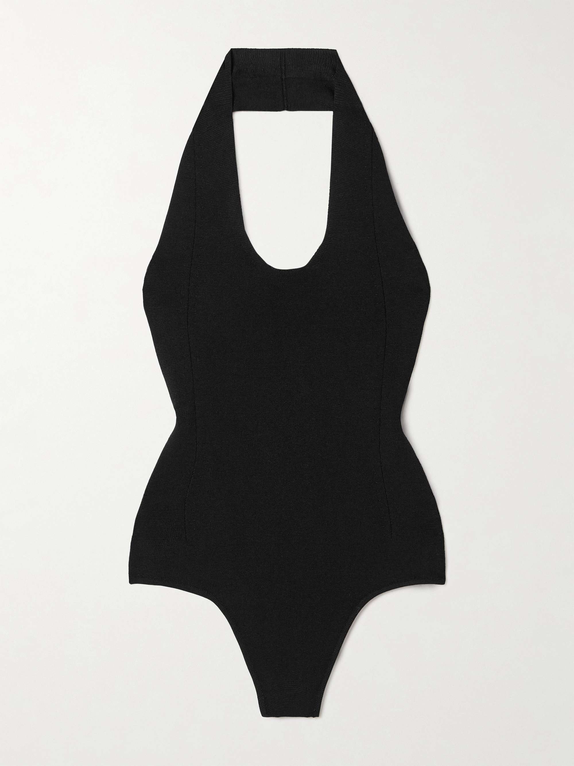 Toto stretch-knit halterneck bodysuit view