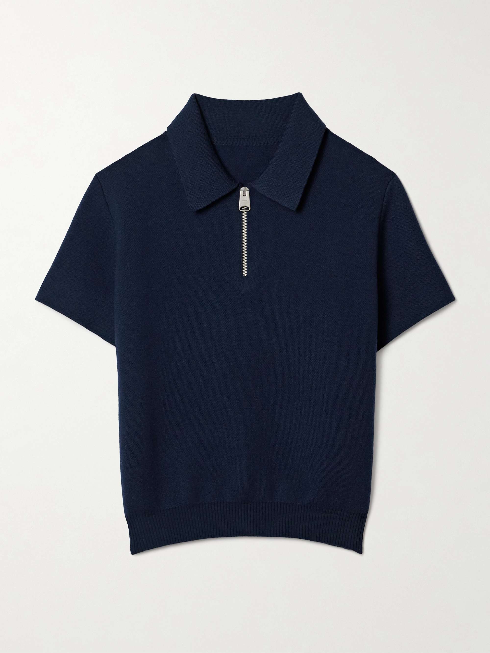 Gulliame wool-blend polo top view