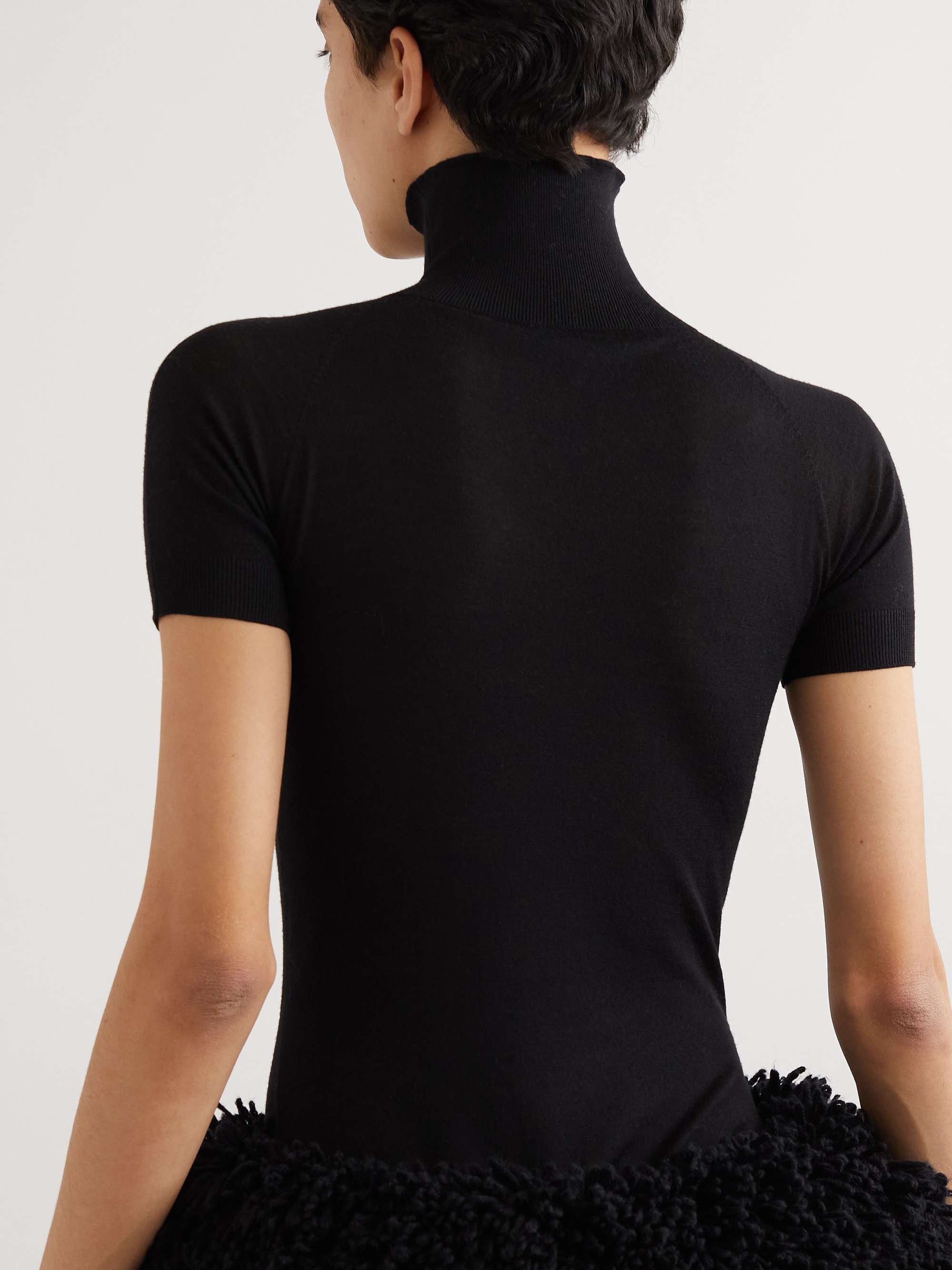 Wool-jersey bodysuit view