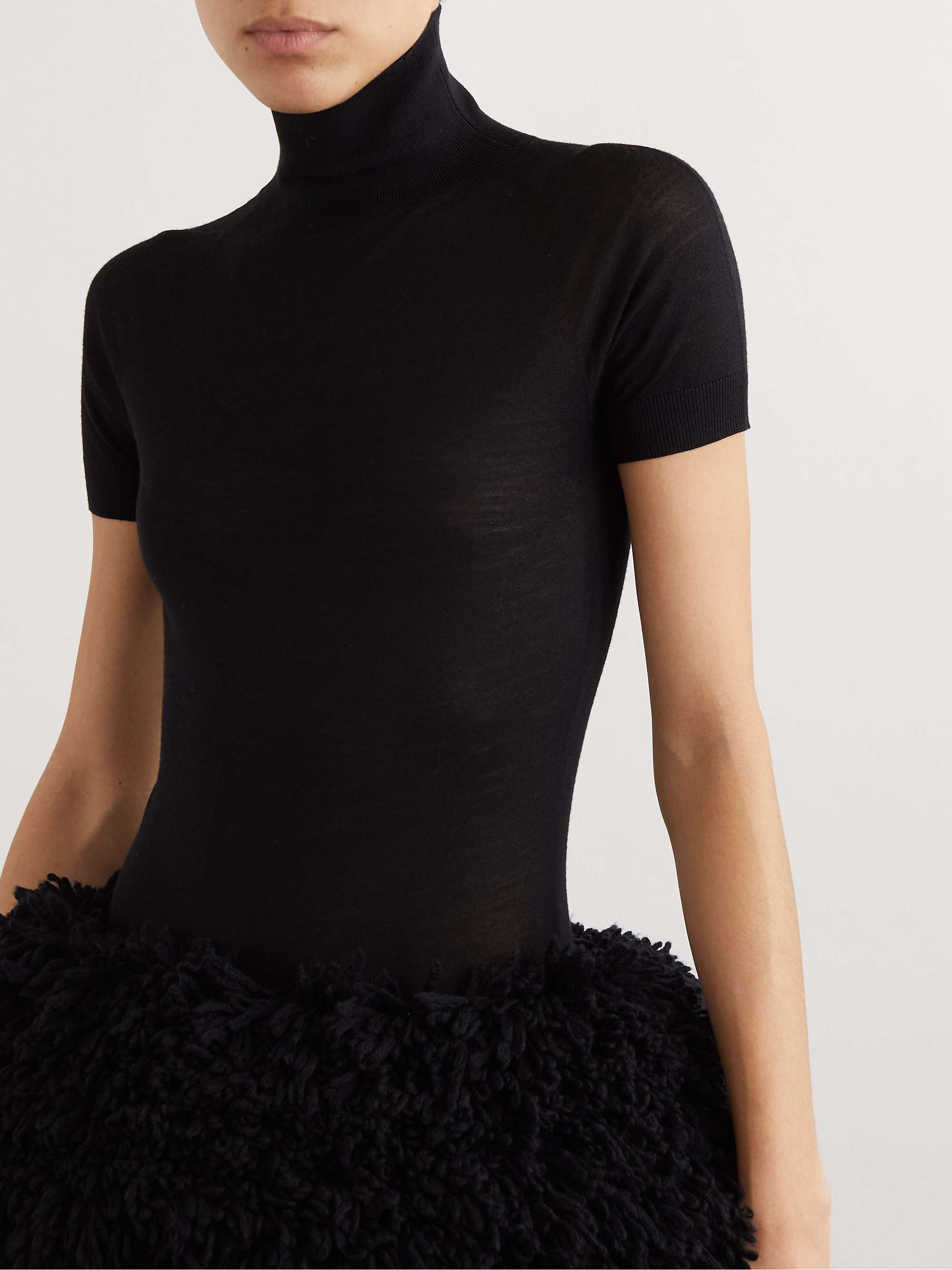 Wool-jersey bodysuit view