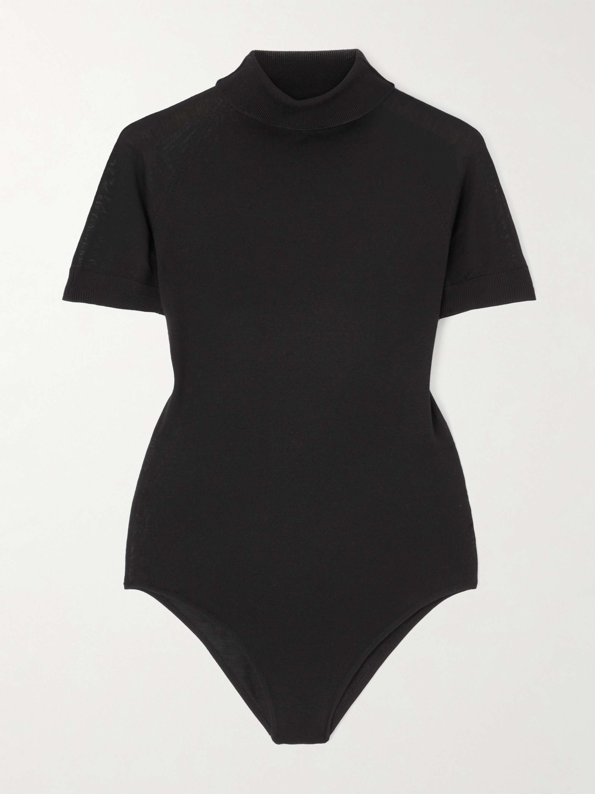 Wool-jersey bodysuit view