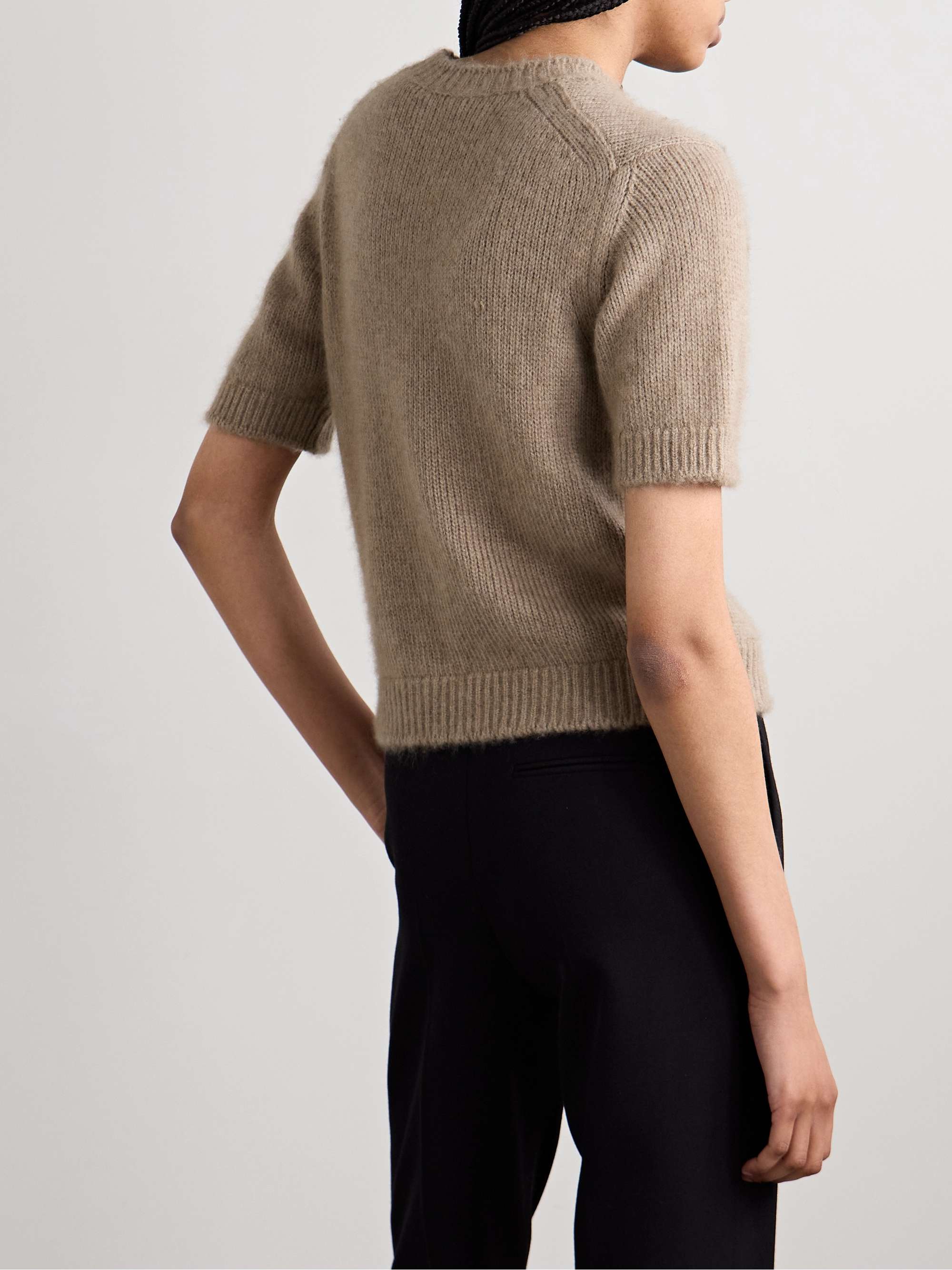 Hibiscus cashmere sweater view