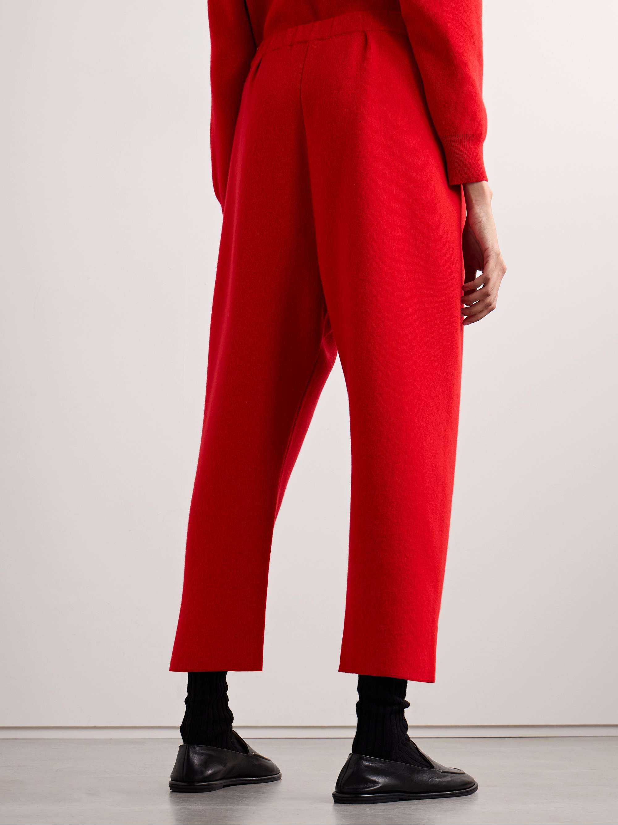 Herea cropped cashmere tapered pants view