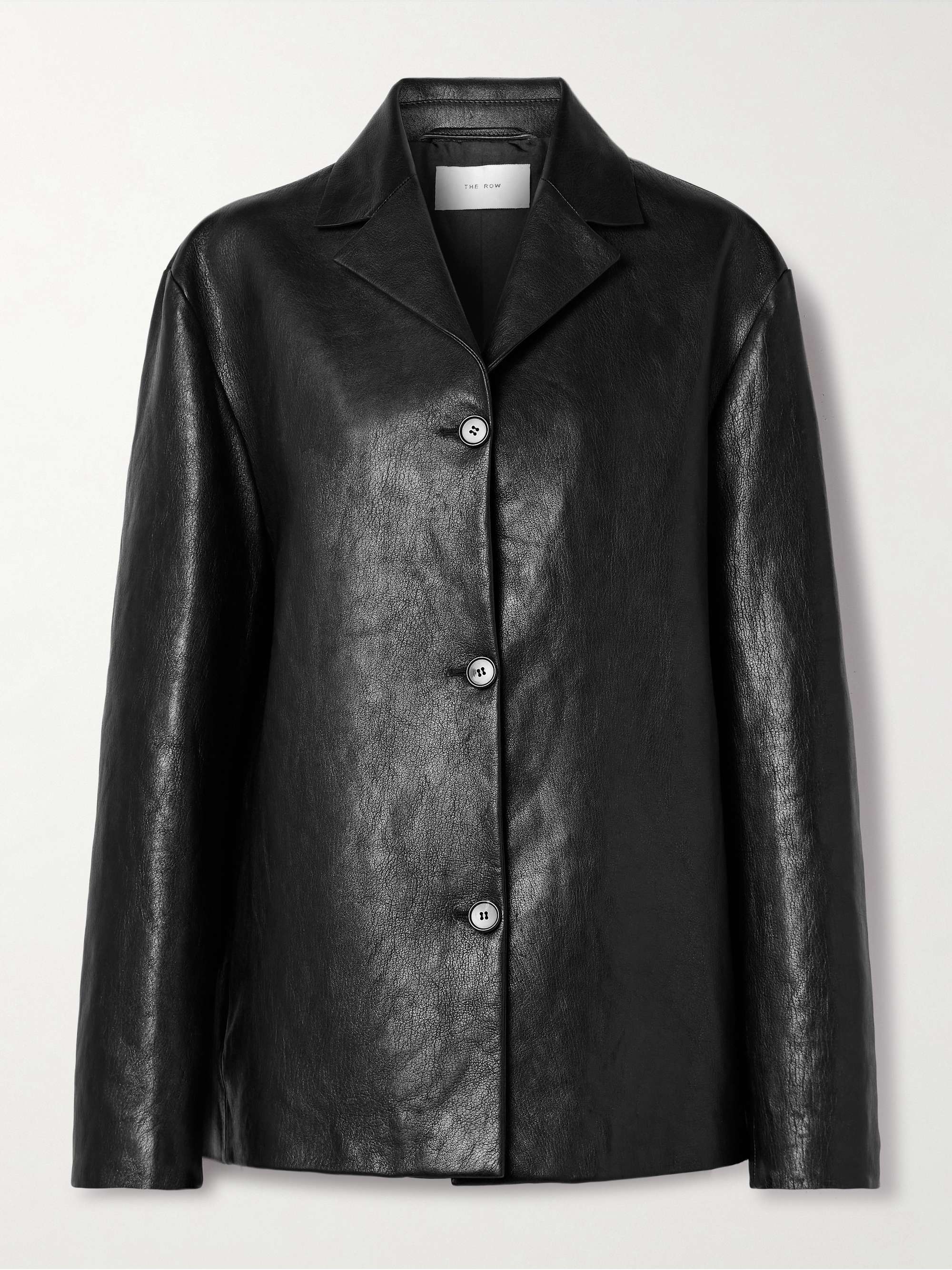 Fabian leather jacket view