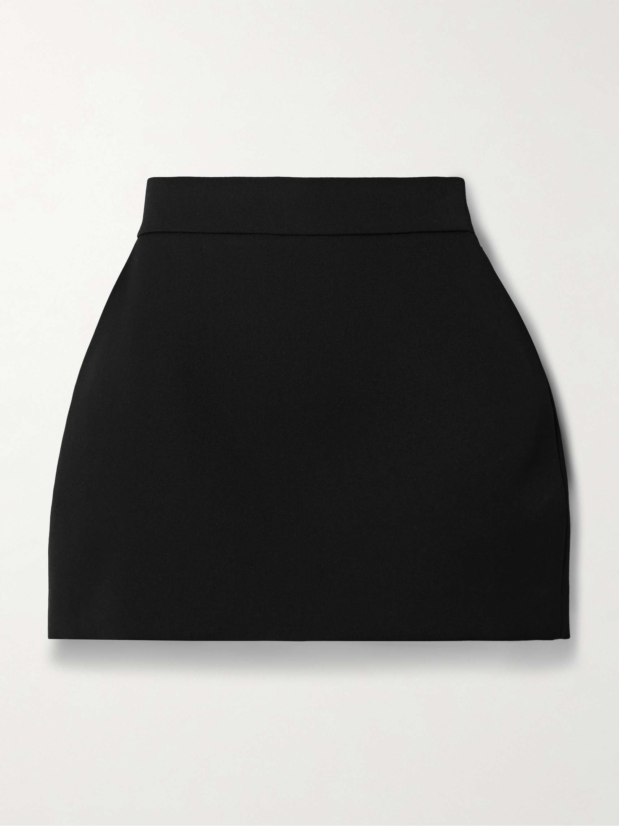 Anouk grain de poudre wool mini skirt view