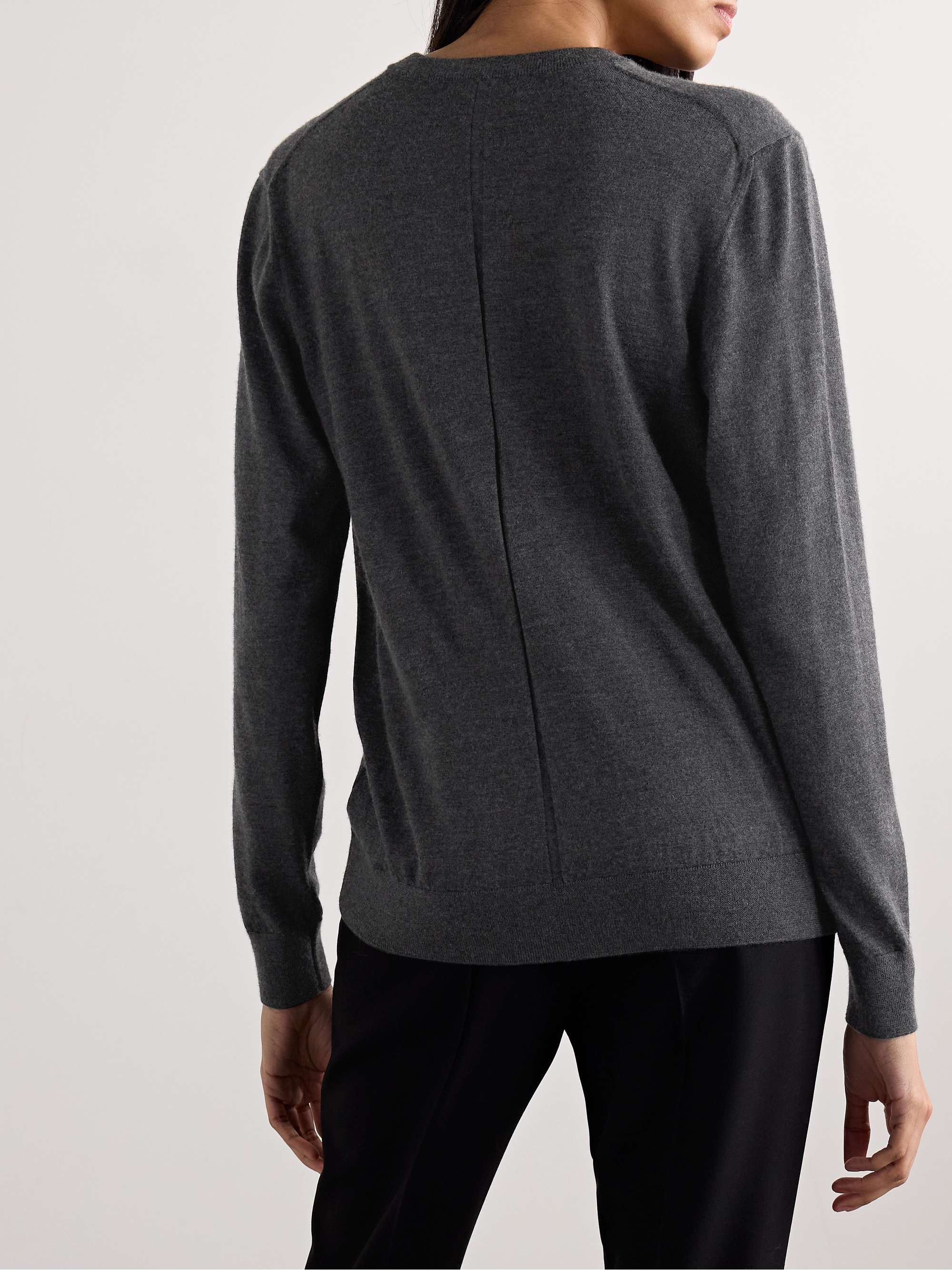 Hersea cashmere cardigan view