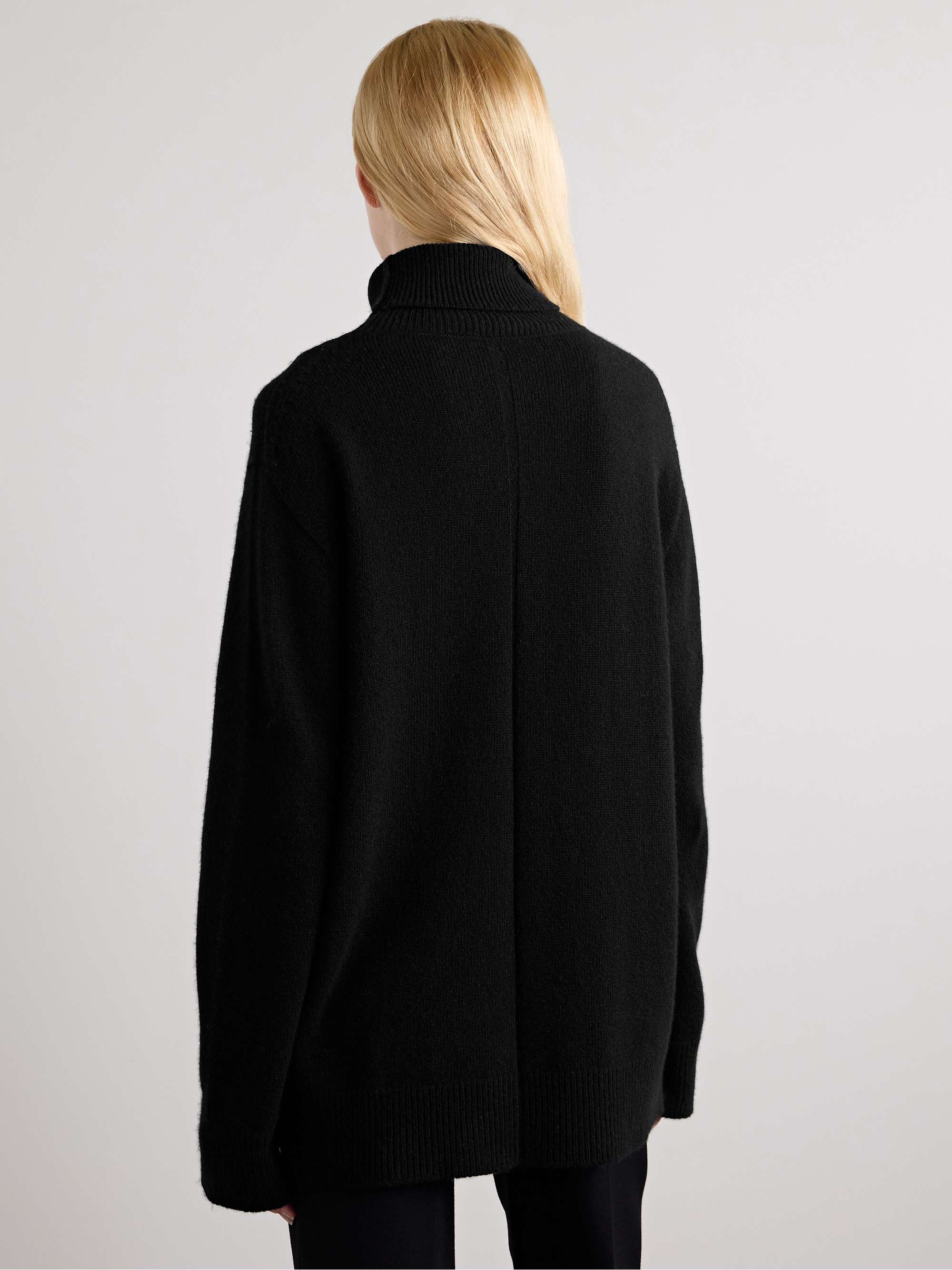 Hepny cashmere turtleneck sweater view